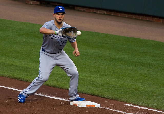 Kansas+City+First+Baseman+Eric+Hosmer+was+recently+traded+to+the+San+Diego+Pardres.