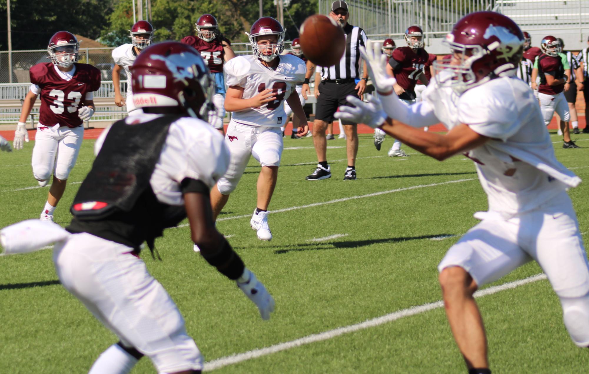 Football Scrimmage Photo Gallery