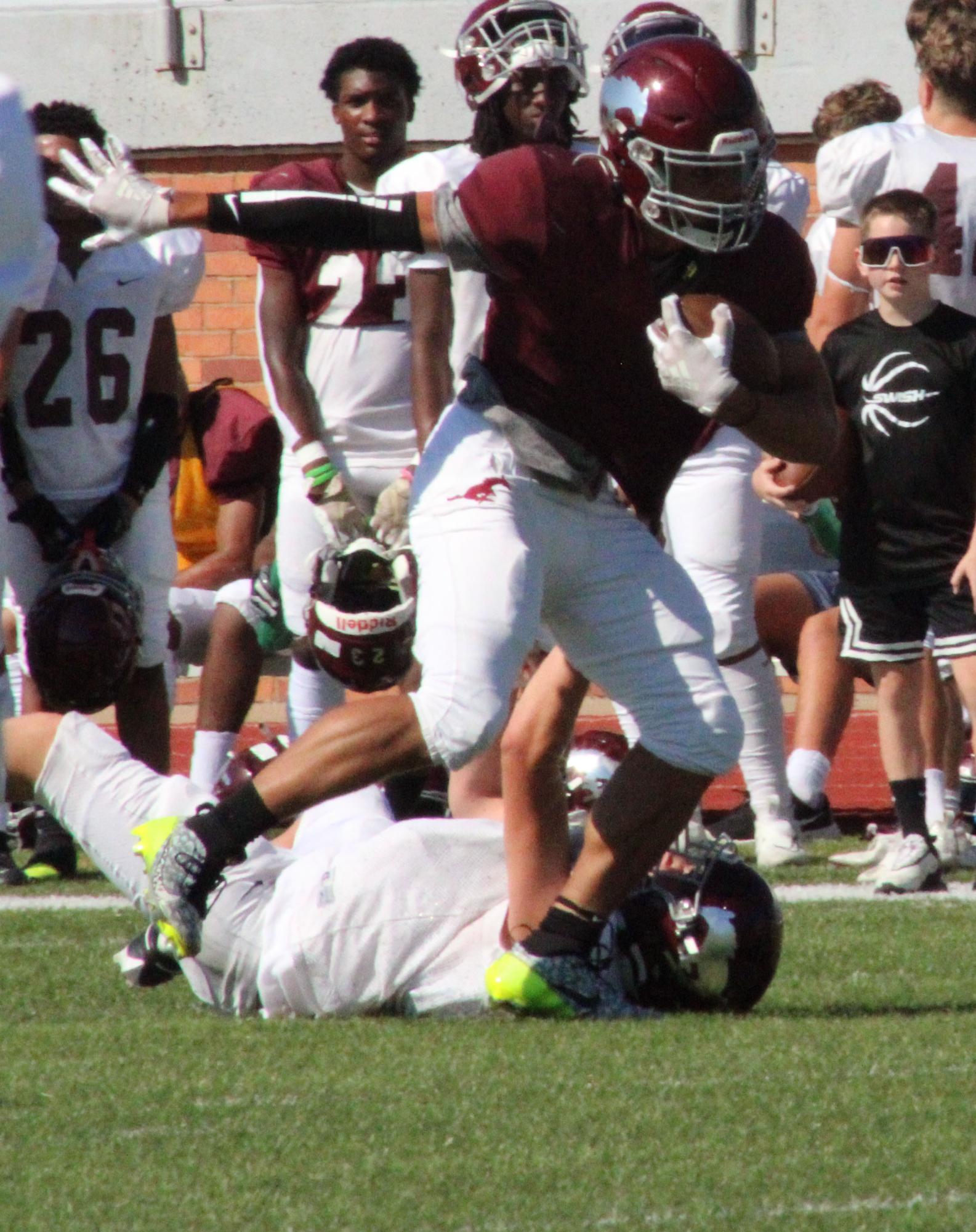 Football Scrimmage Photo Gallery