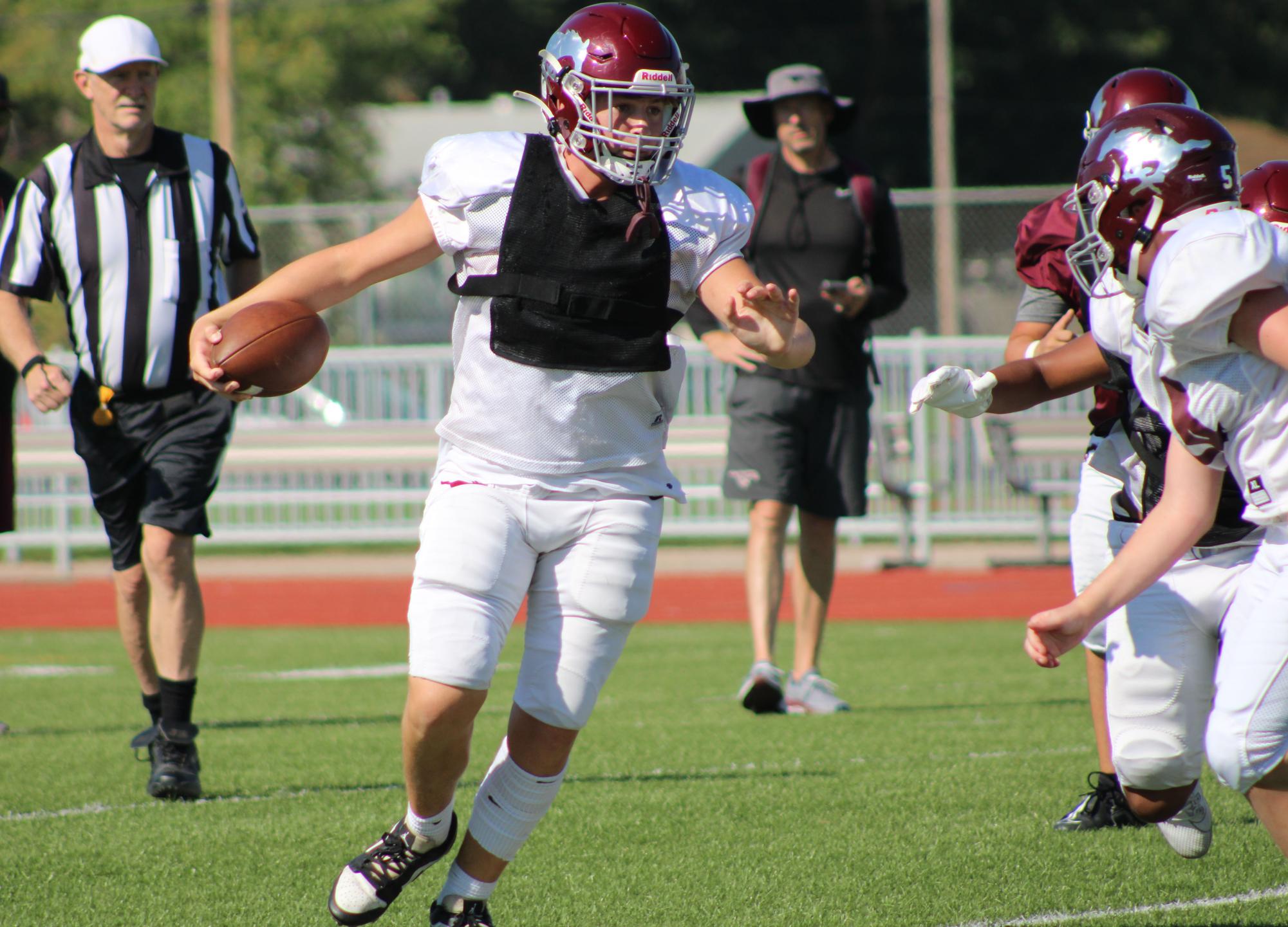 Football Scrimmage Photo Gallery