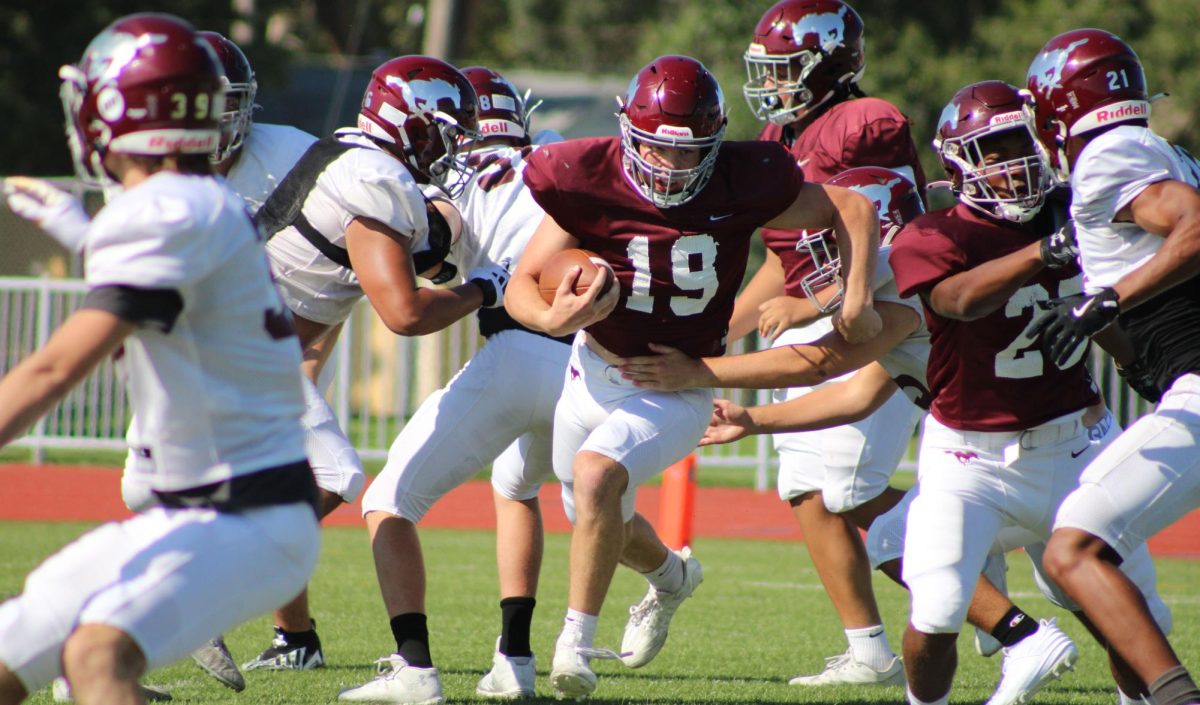 Football Scrimmage Photo Gallery