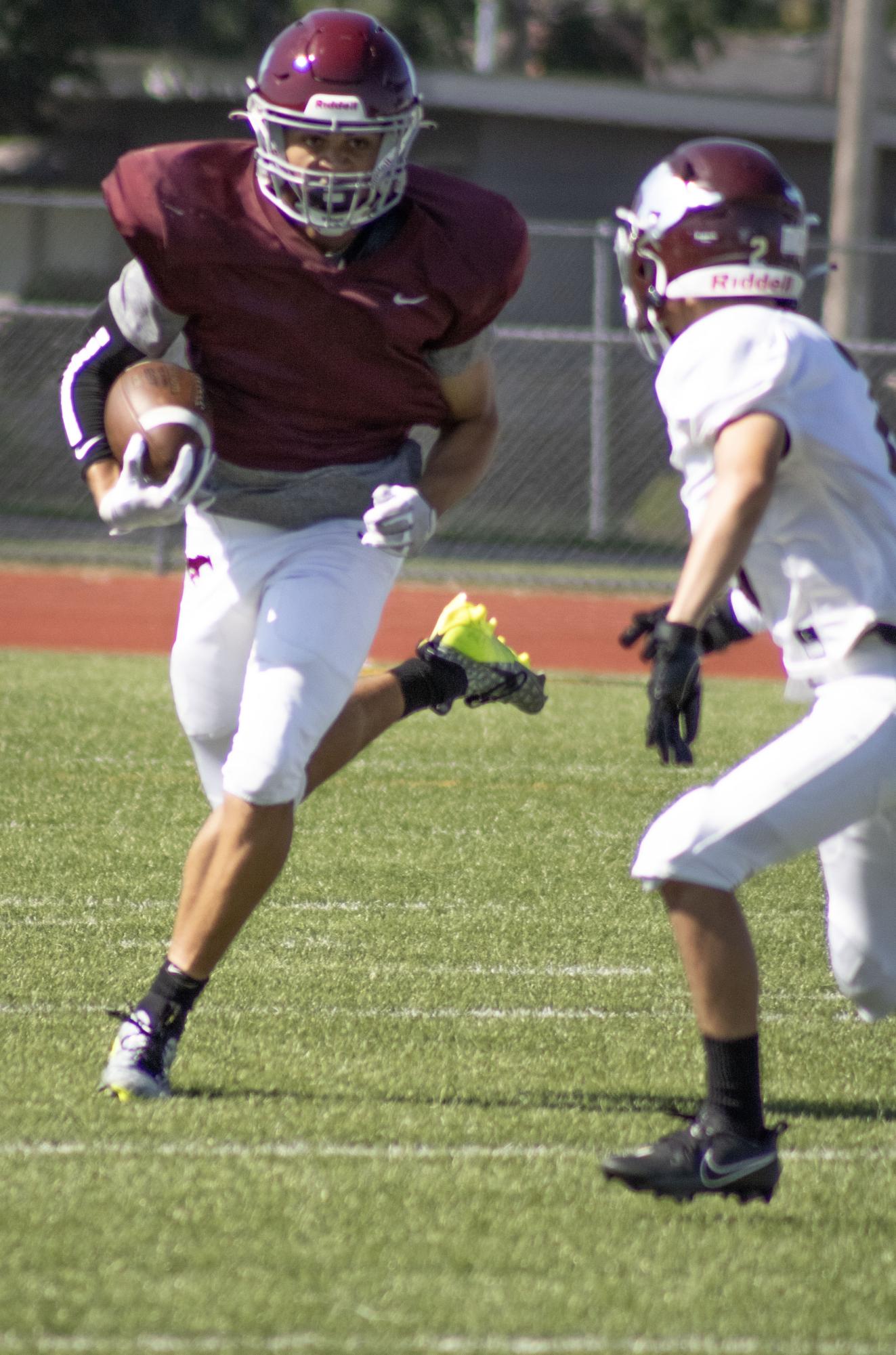 Football Scrimmage Photo Gallery