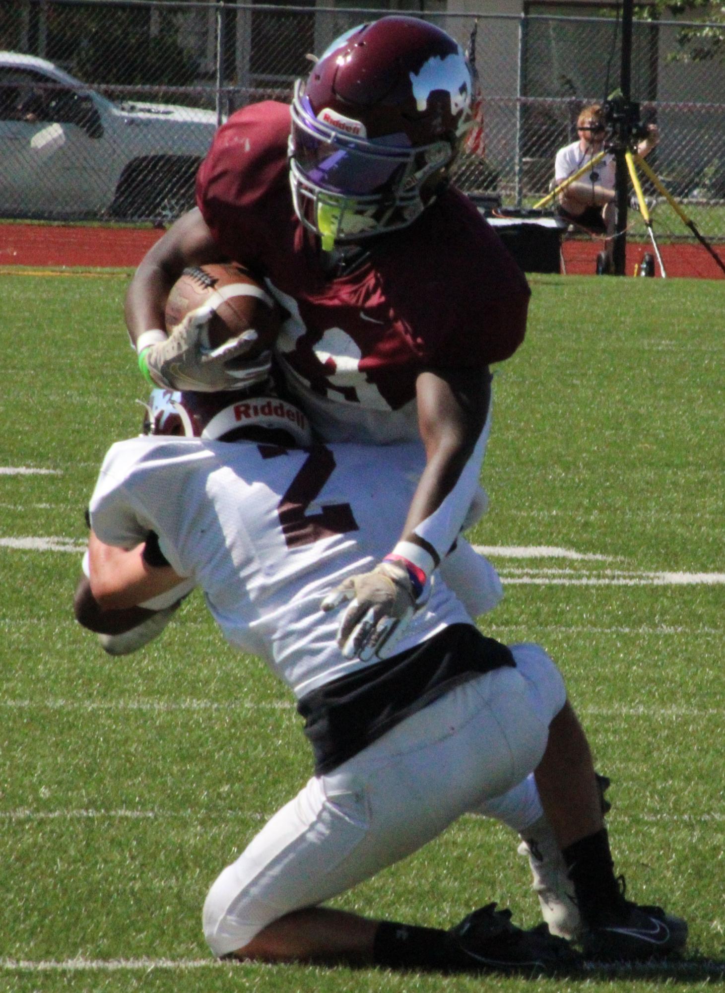 Football Scrimmage Photo Gallery