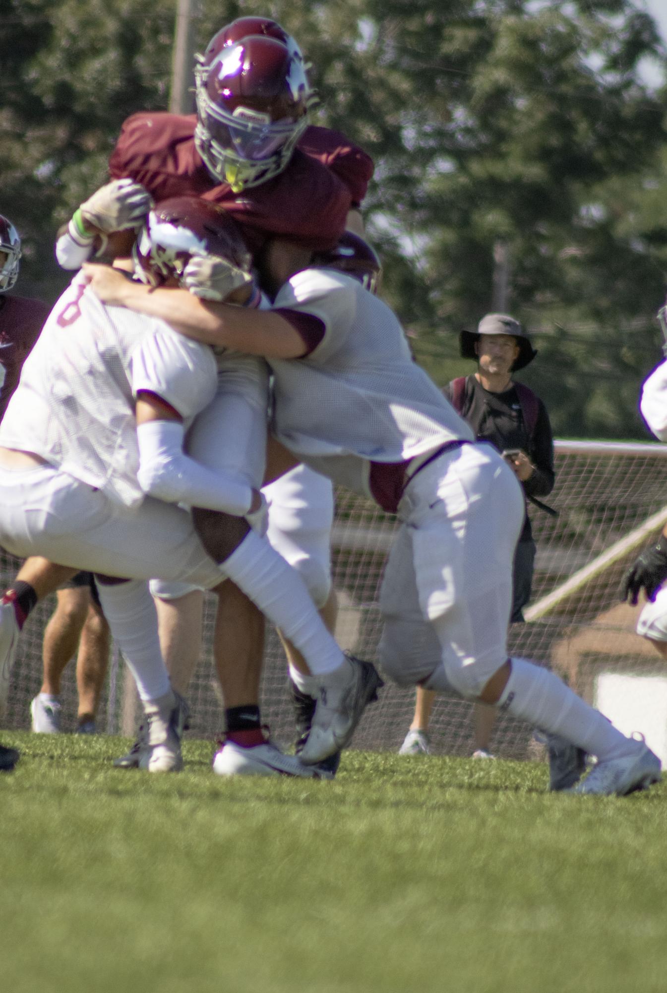 Football Scrimmage Photo Gallery