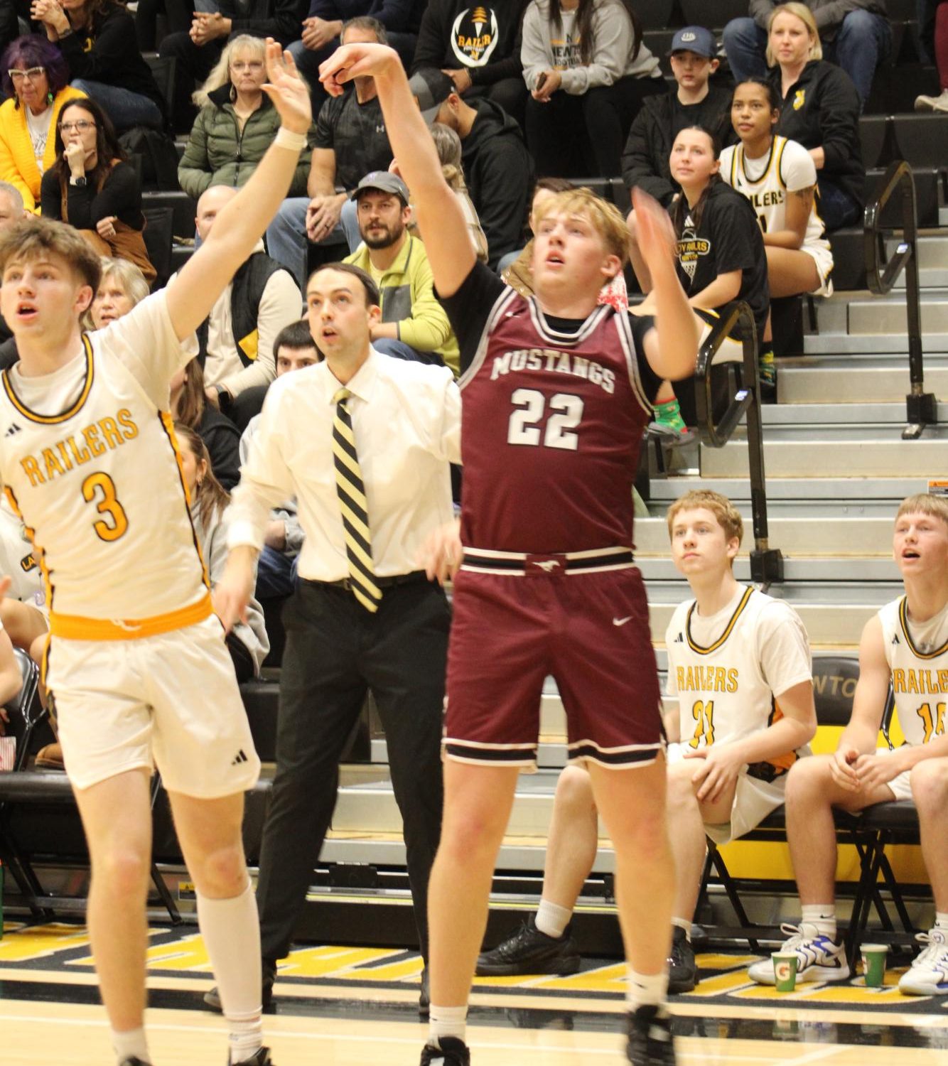 Varsity Boys Basketball Vs Newton Photo Gallery 12/20