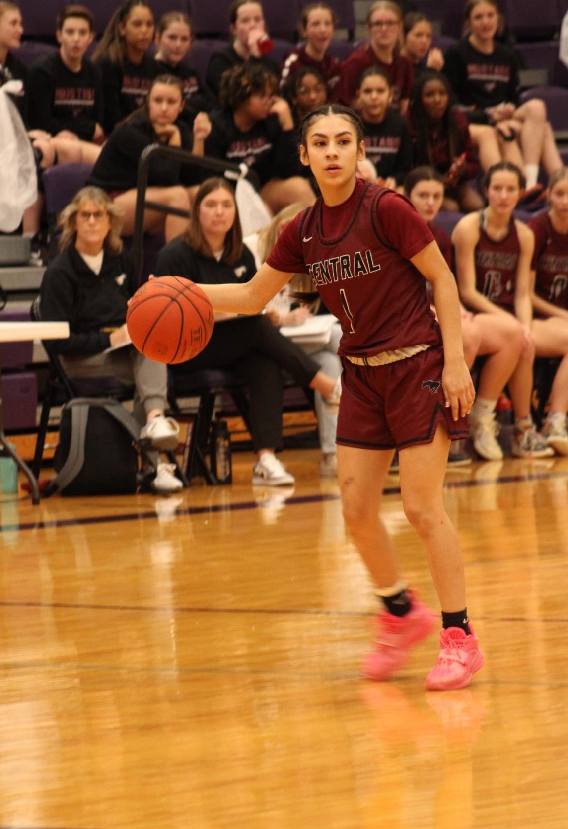 Varsity Girls Basketball vs Valley Center Photo Gallery 1/3