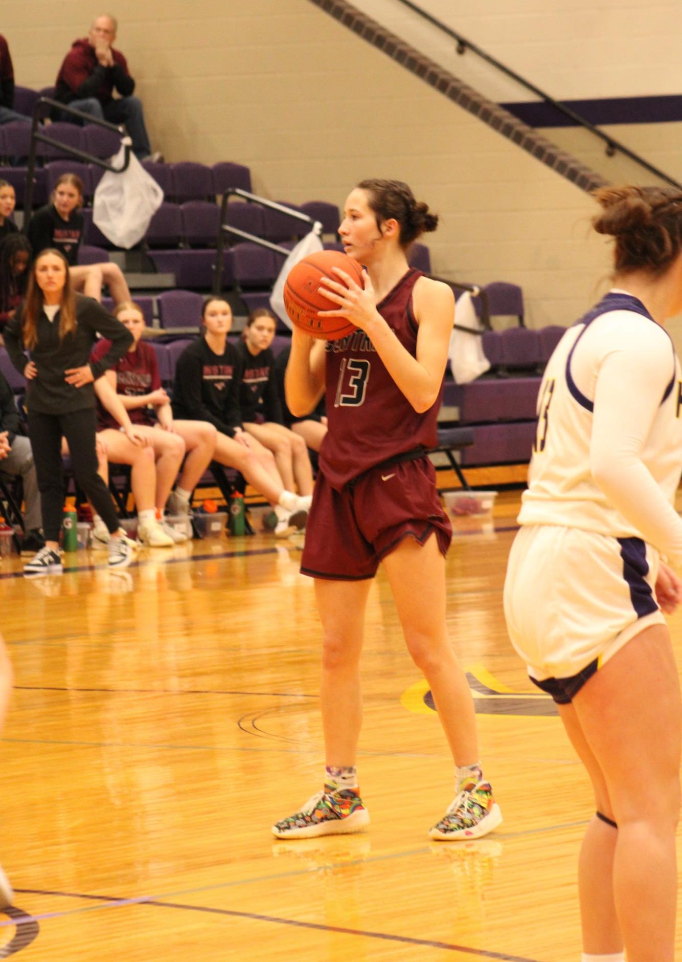 Varsity Girls Basketball vs Valley Center Photo Gallery 1/3