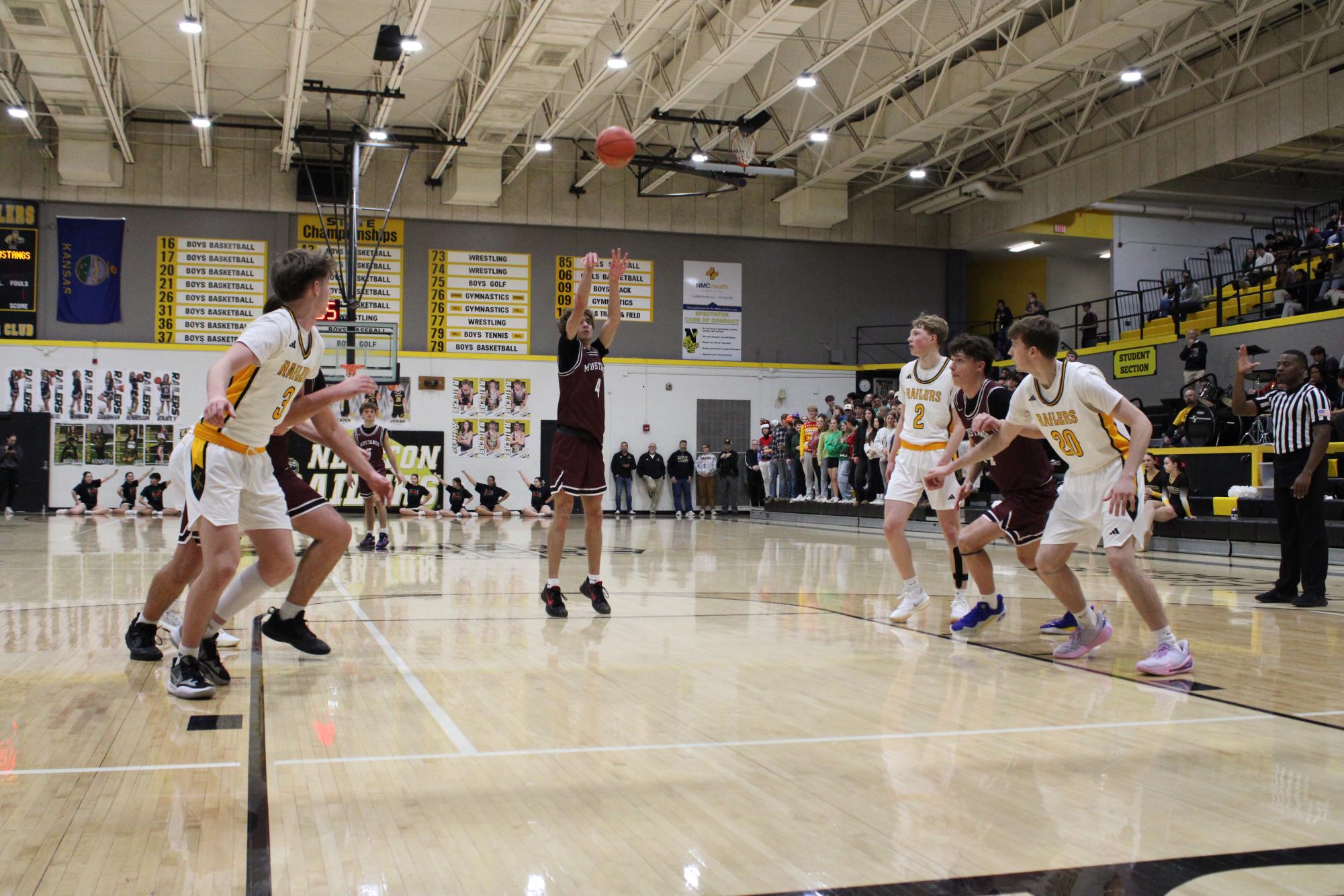 Varsity Boys Basketball Vs Newton Photo Gallery 12/20