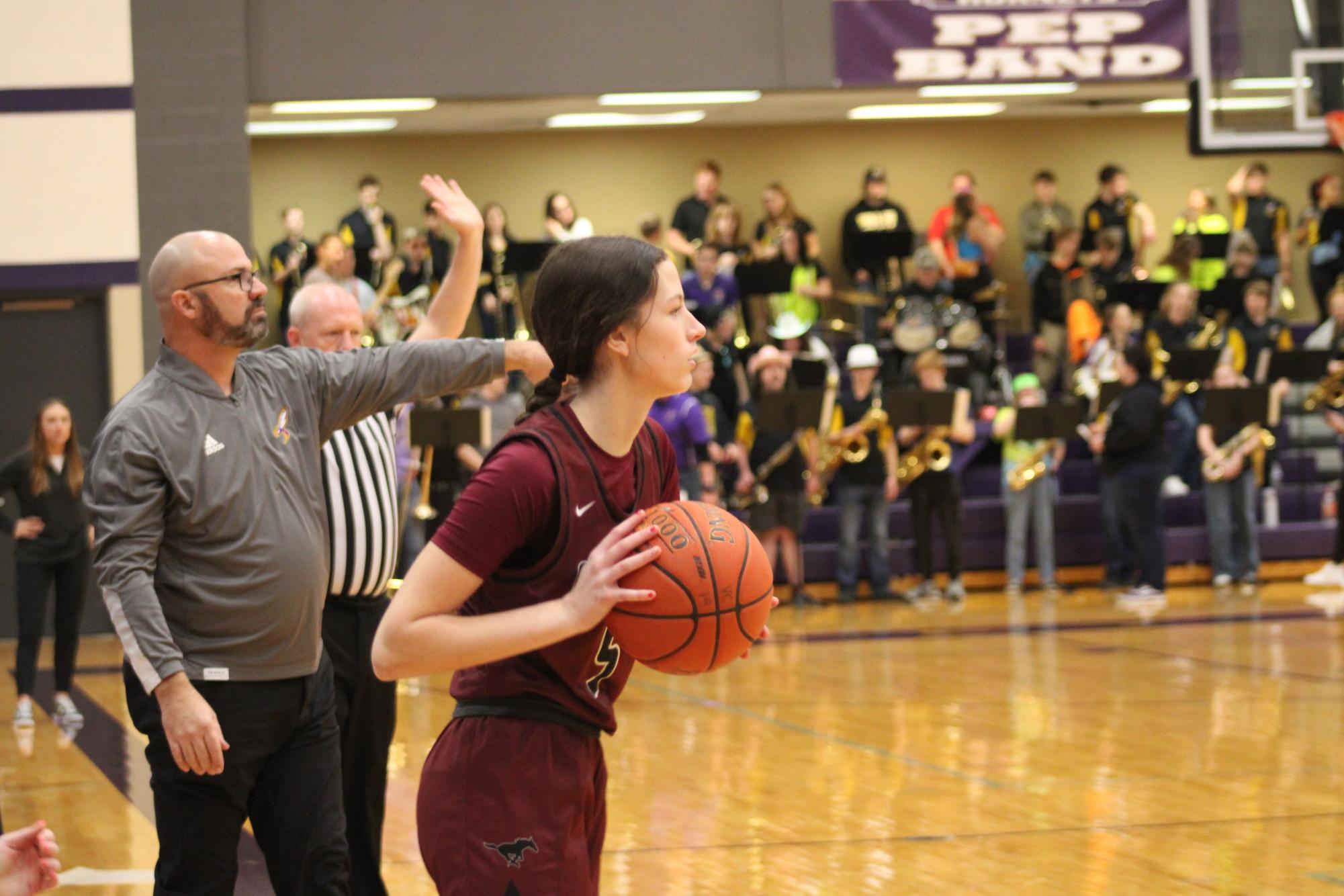 Varsity Girls Basketball vs Valley Center Photo Gallery 1/3