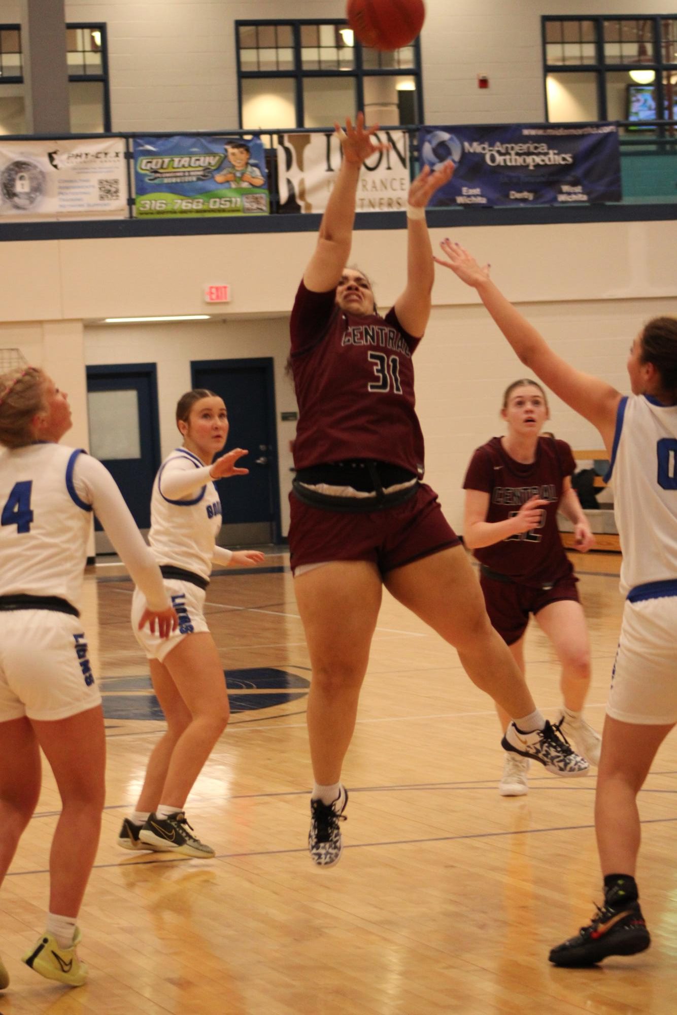 Varsity Girls Basketball vs. Goddard 2/21 Photo Gallery