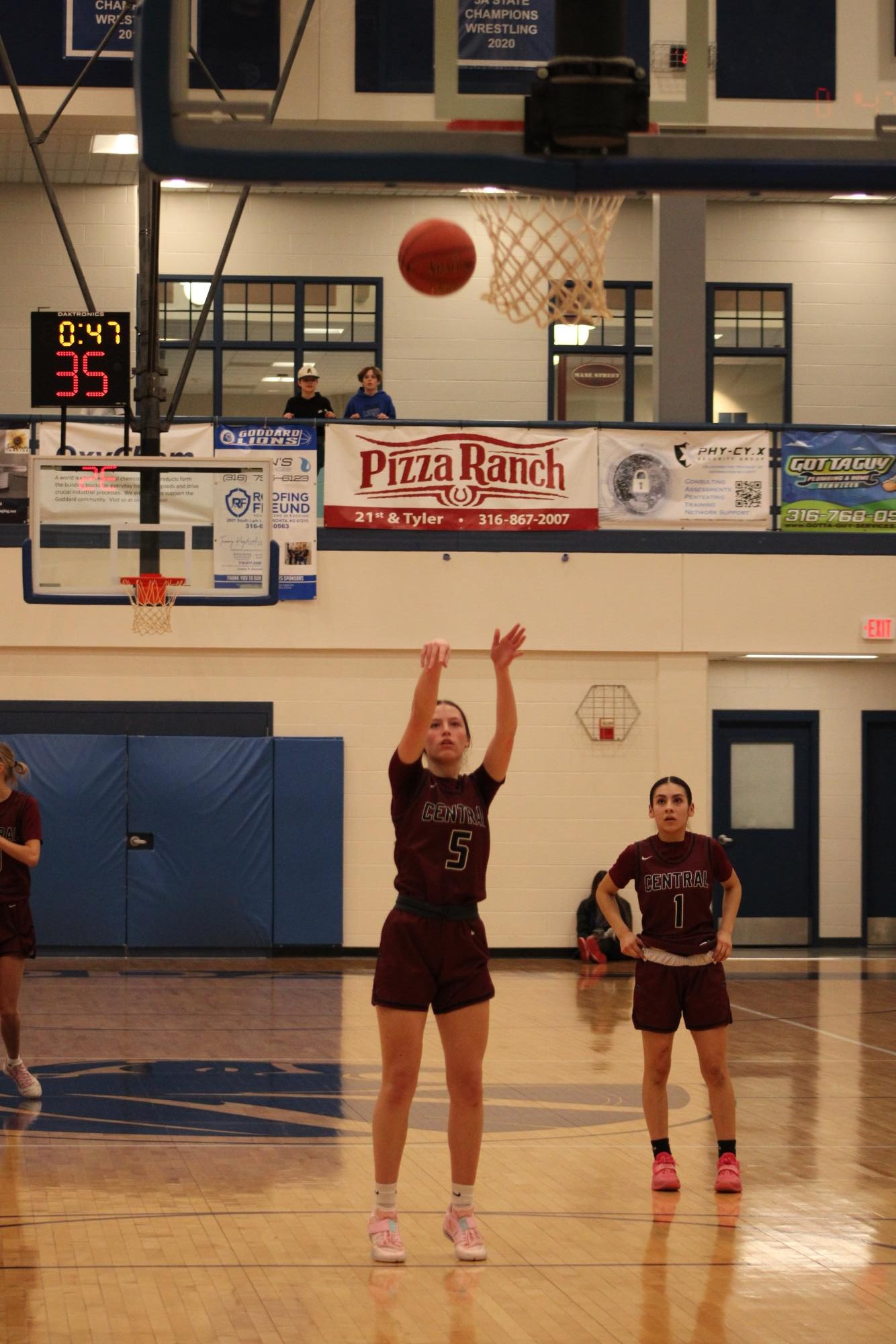 Varsity Girls Basketball vs. Goddard 2/21 Photo Gallery