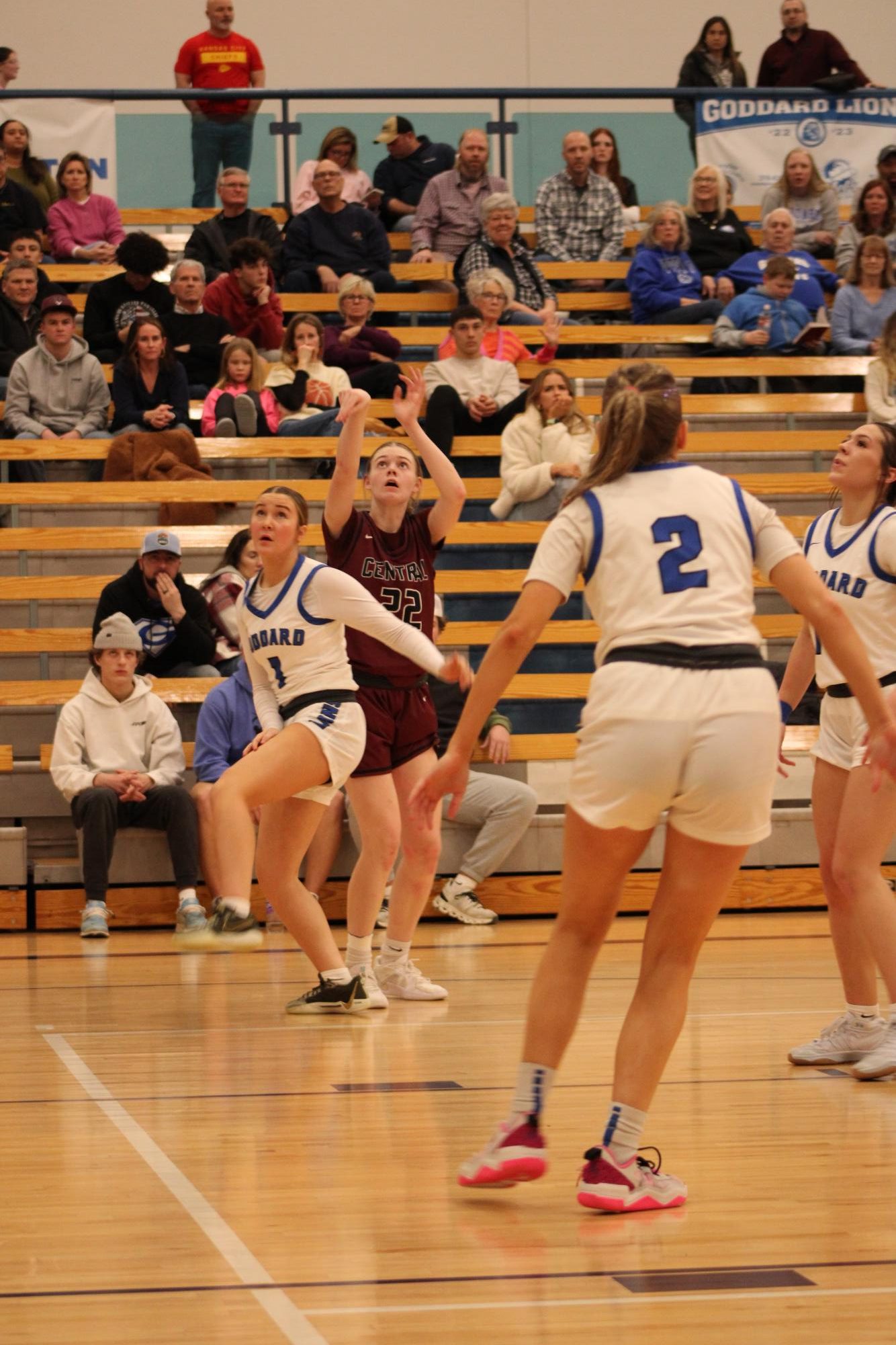 Varsity Girls Basketball vs. Goddard 2/21 Photo Gallery