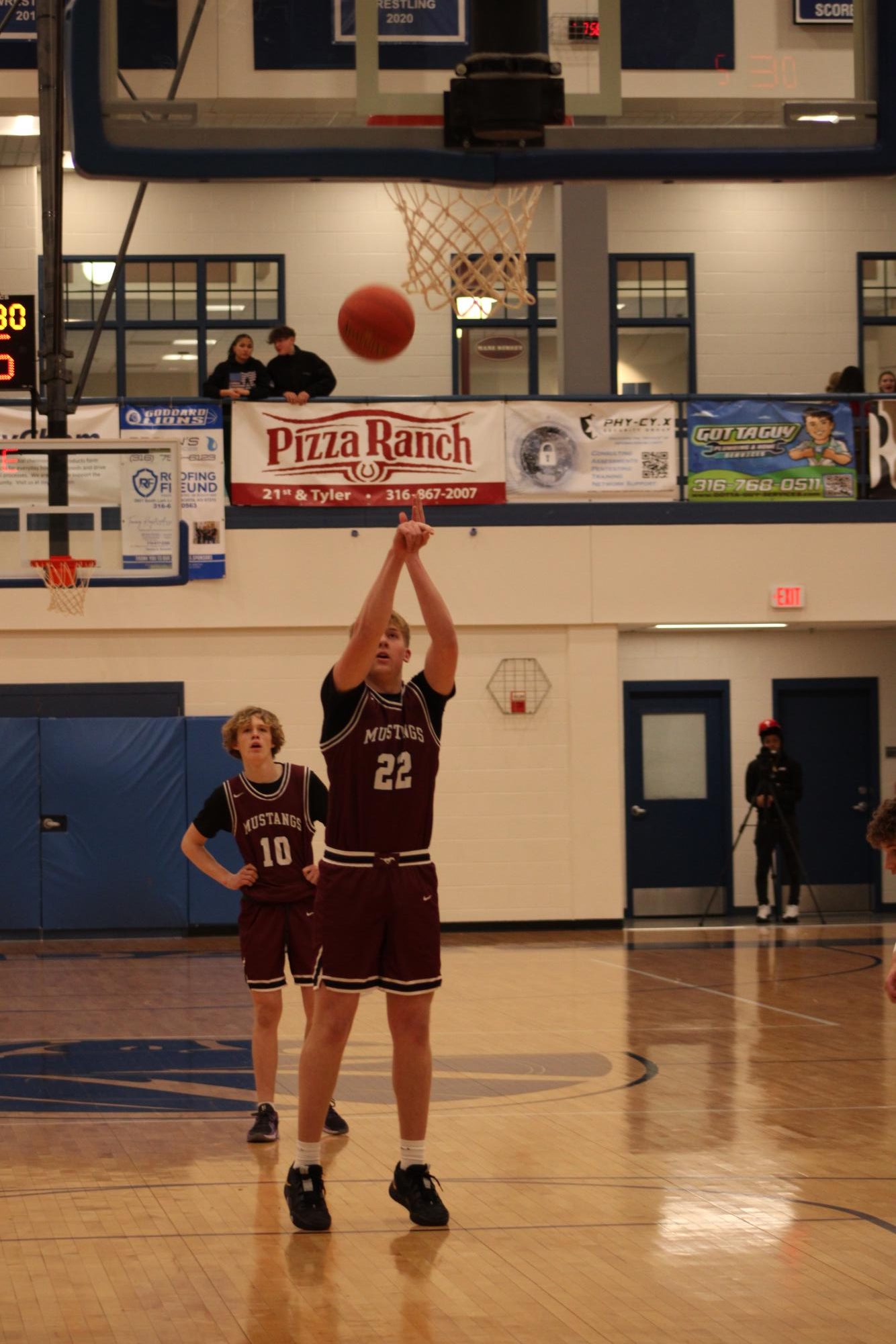 Varsity Boys Basketball vs. Goddard 2/21 Photo Gallery