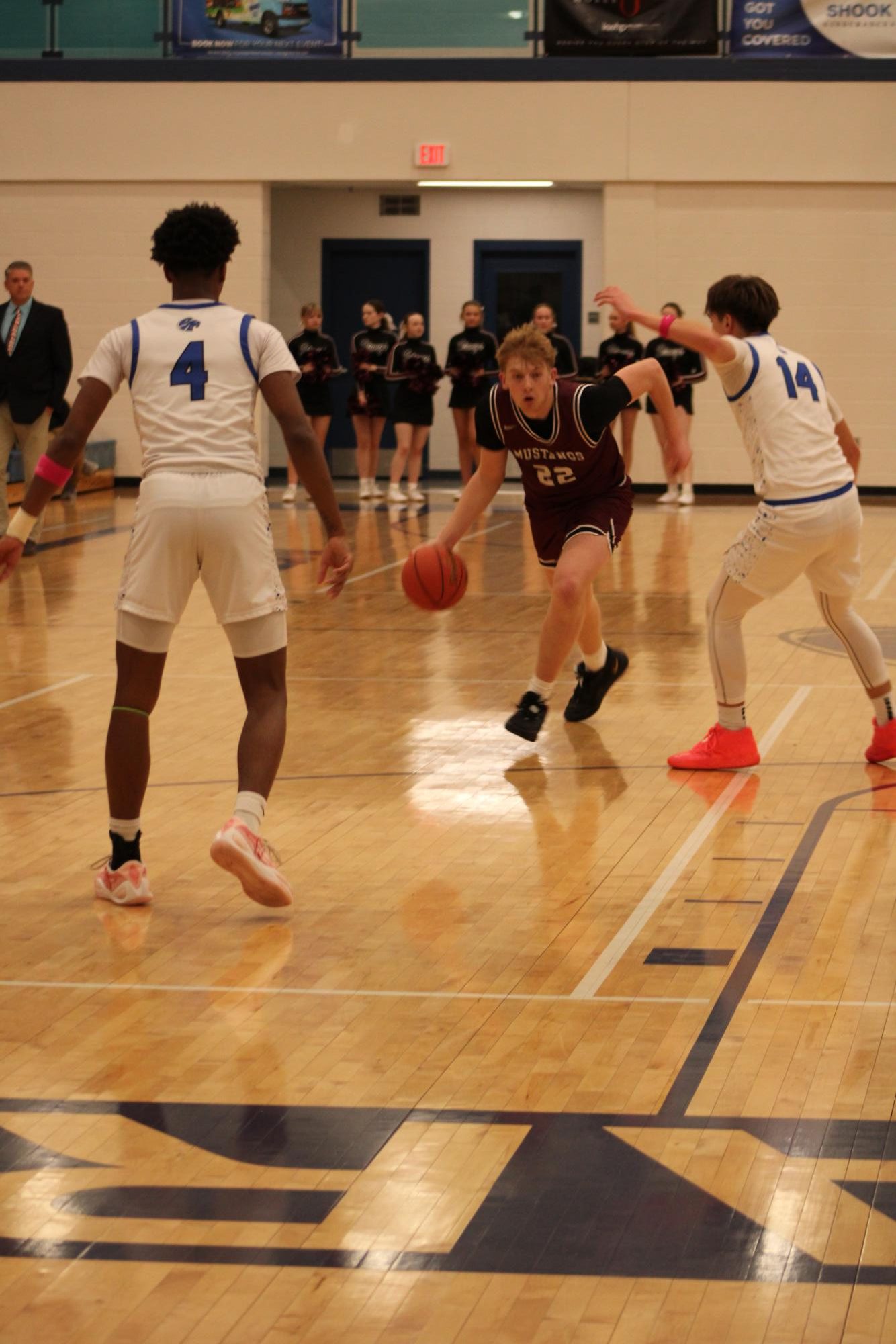 Varsity Boys Basketball vs. Goddard 2/21 Photo Gallery