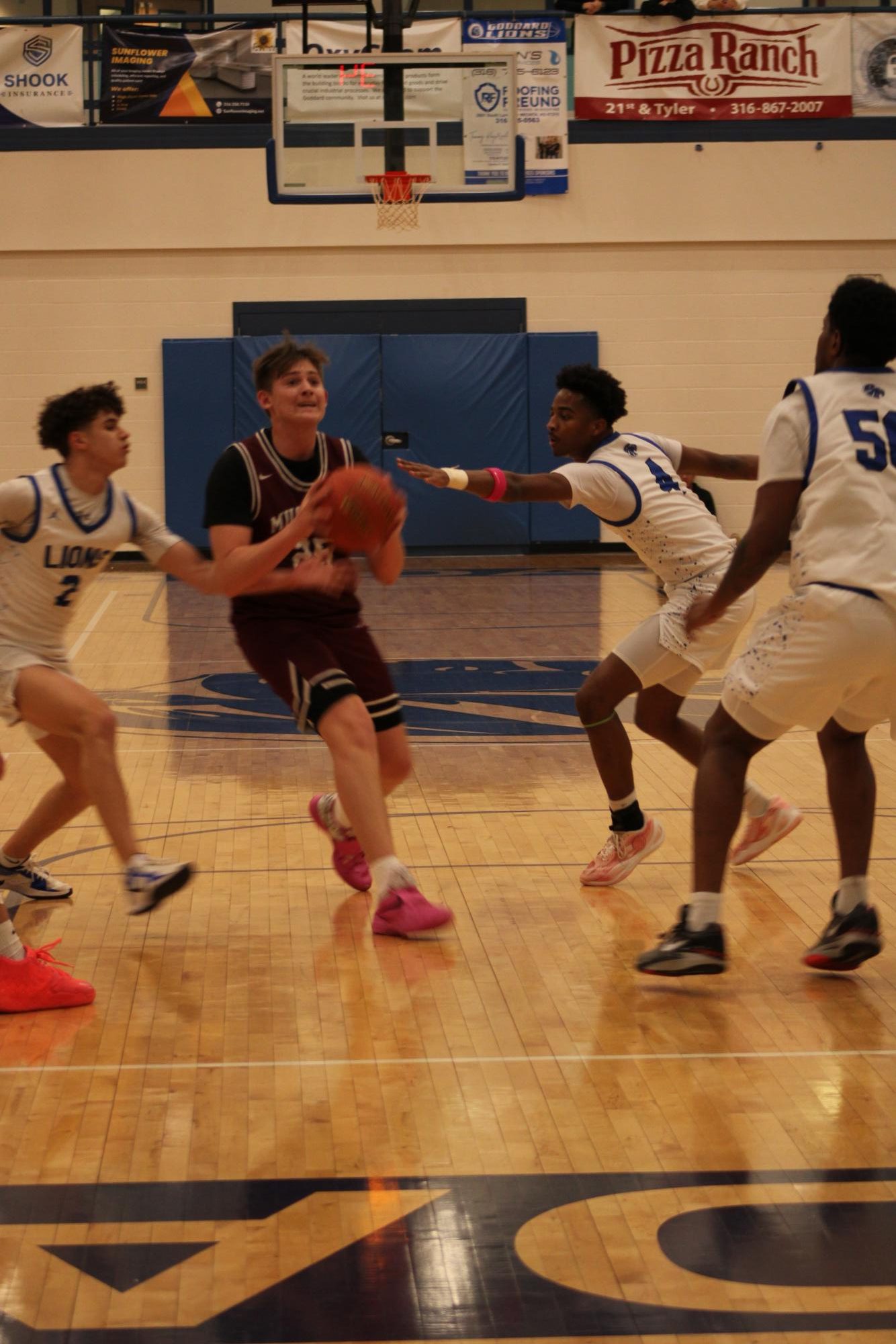 Varsity Boys Basketball vs. Goddard 2/21 Photo Gallery