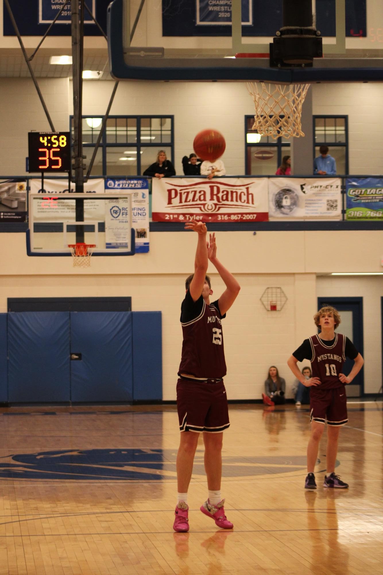 Varsity Boys Basketball vs. Goddard 2/21 Photo Gallery