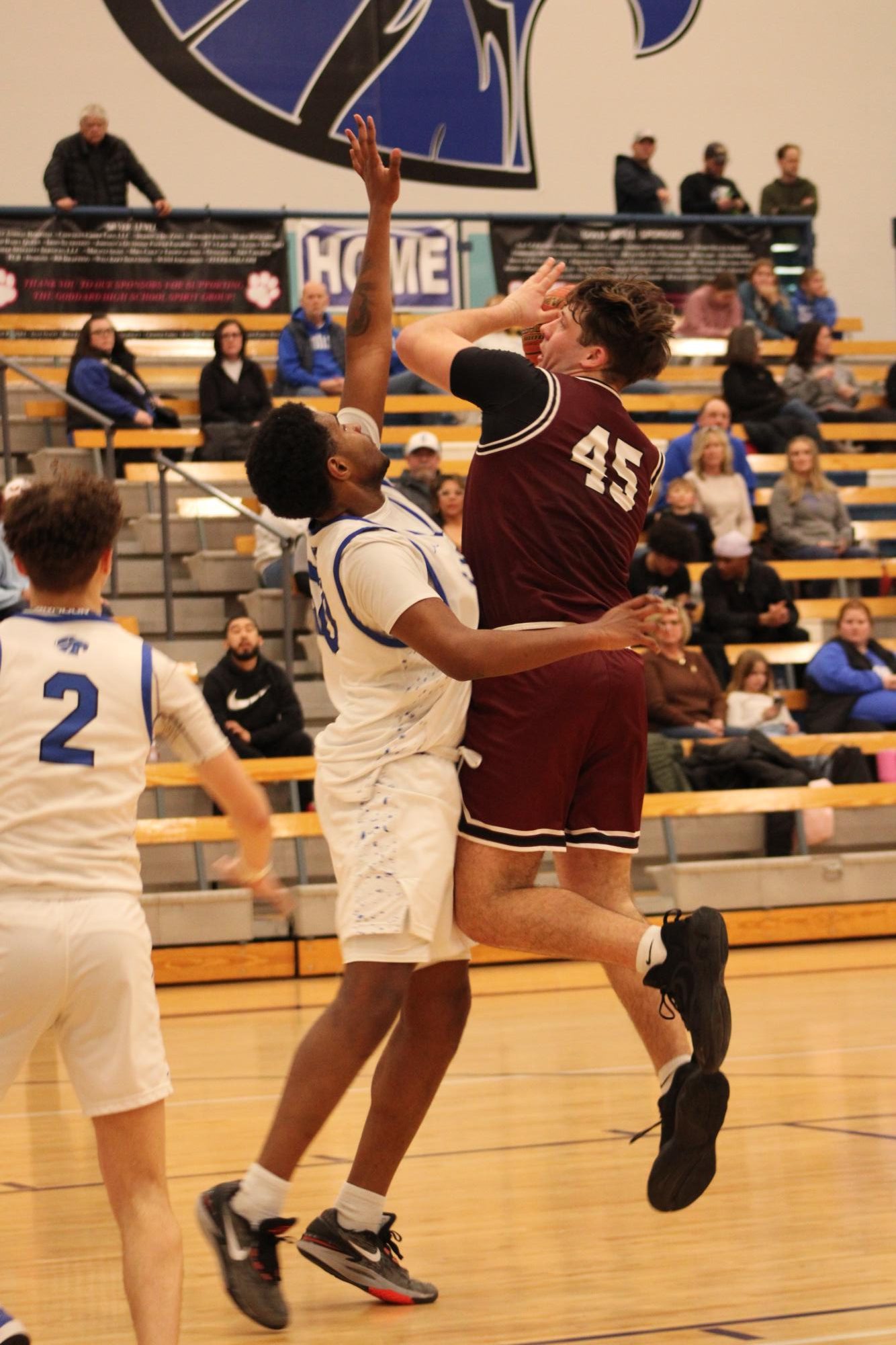 Varsity Boys Basketball vs. Goddard 2/21 Photo Gallery