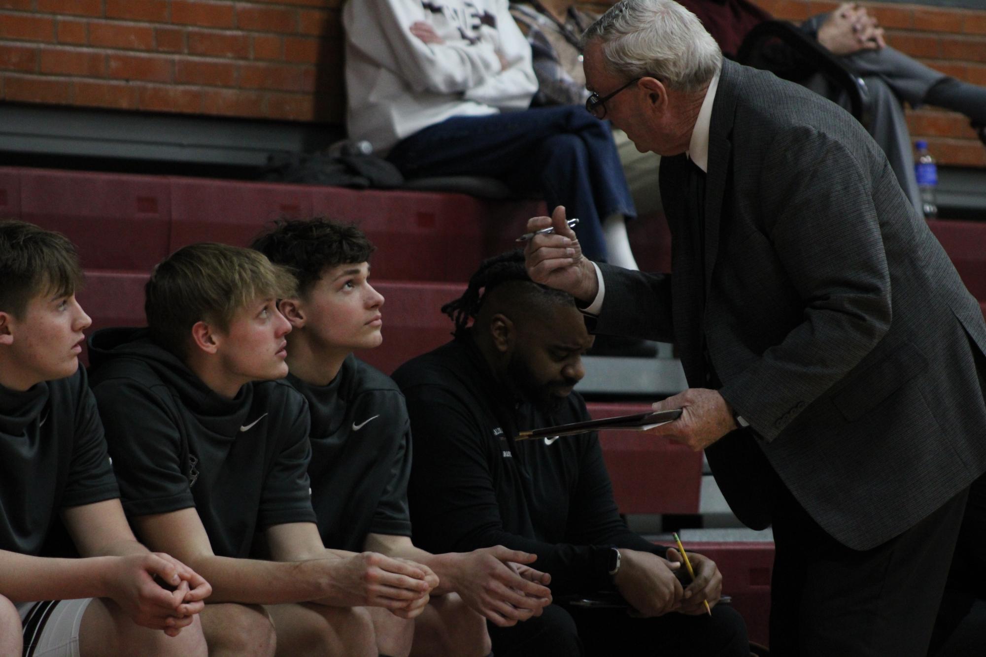 Varsity Boys Basketball vs. Ark City 2/14 Photo Gallery