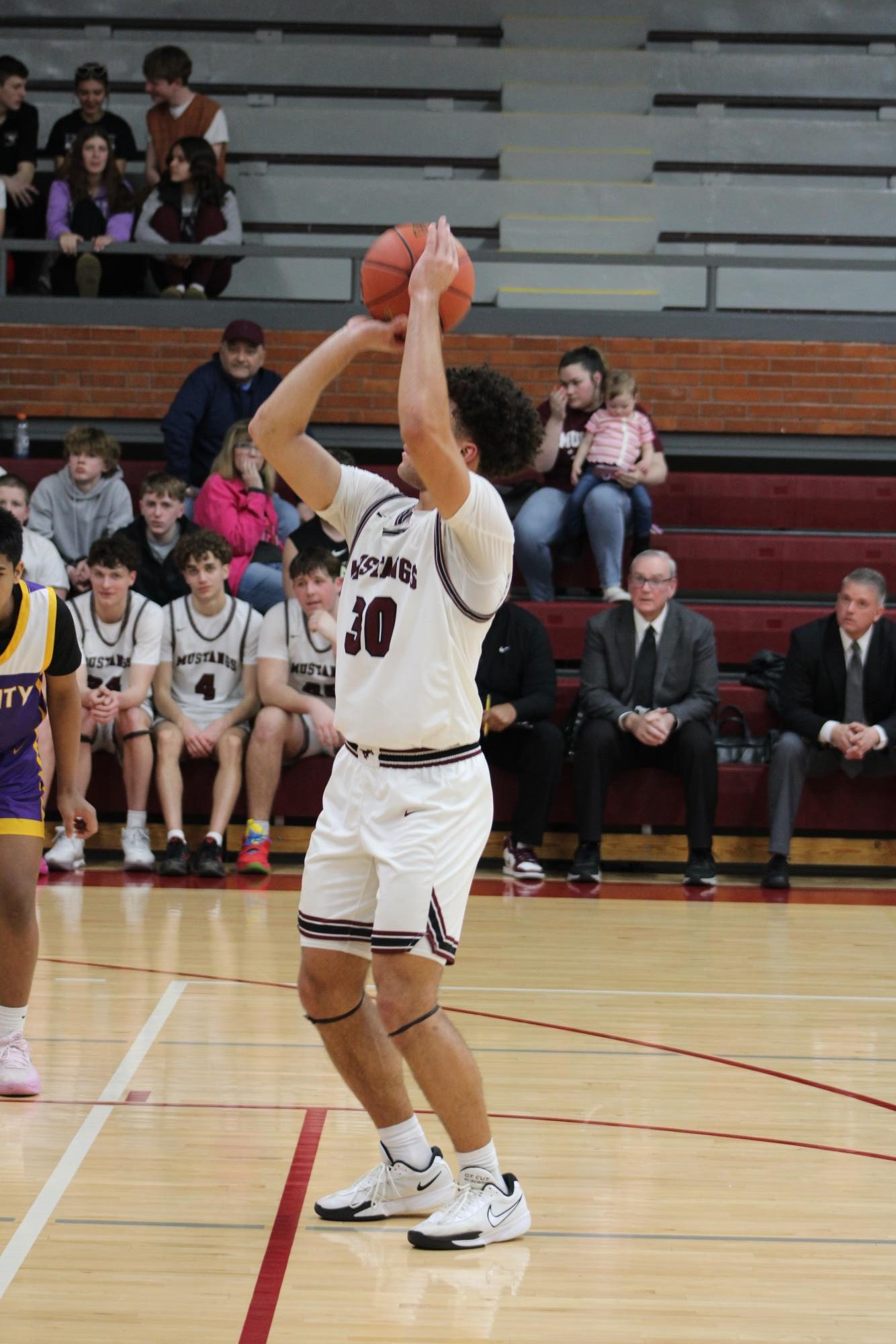 Varsity Boys Basketball vs. Ark City 2/14 Photo Gallery