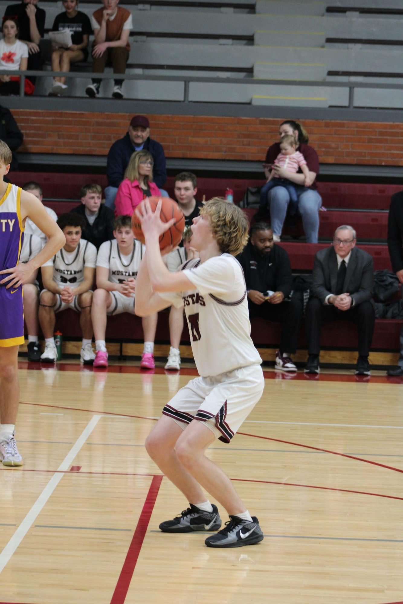 Varsity Boys Basketball vs. Ark City 2/14 Photo Gallery