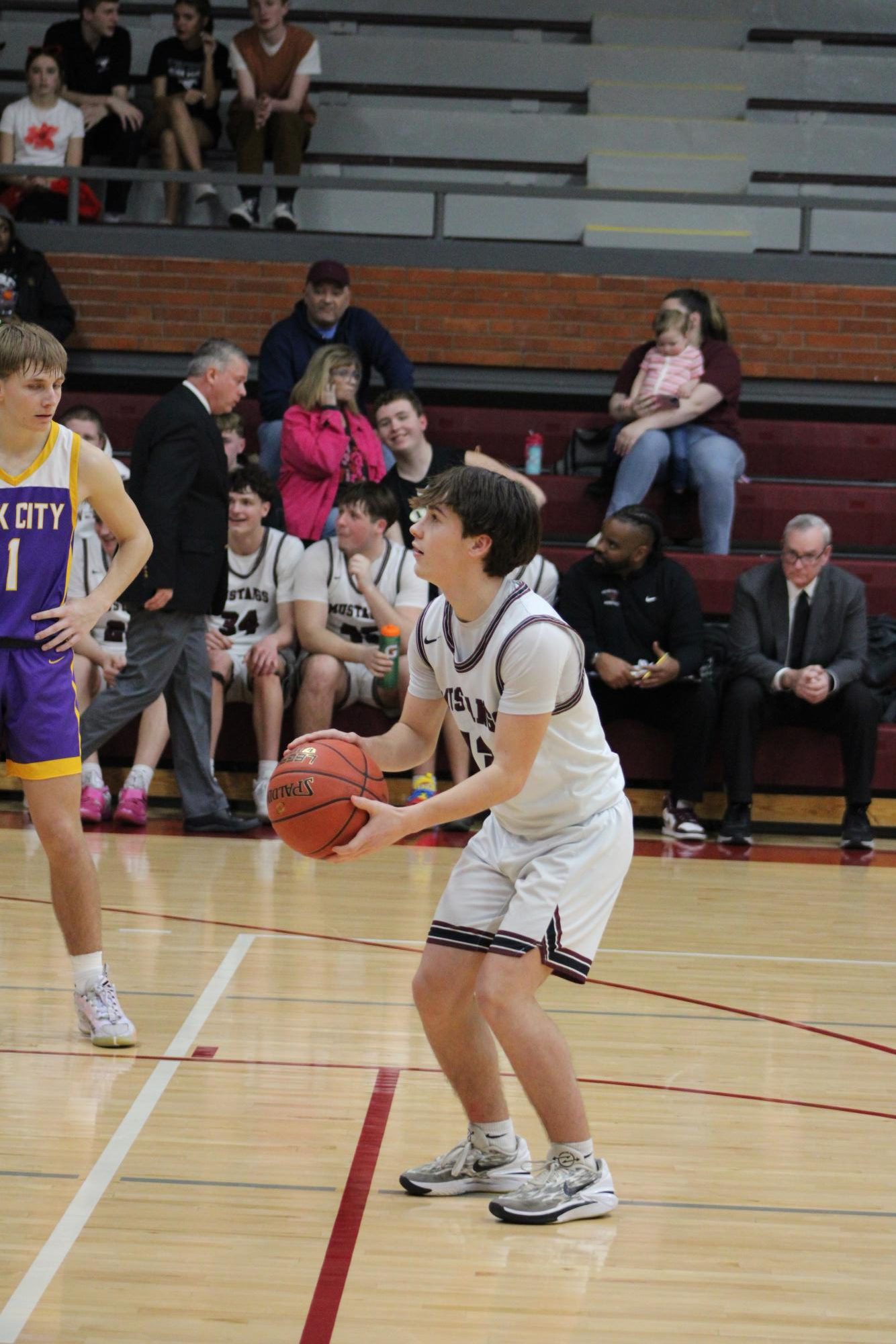 Varsity Boys Basketball vs. Ark City 2/14 Photo Gallery