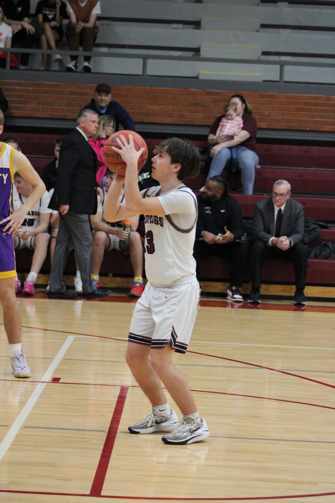 Varsity Boys Basketball vs. Ark City 2/14 Photo Gallery