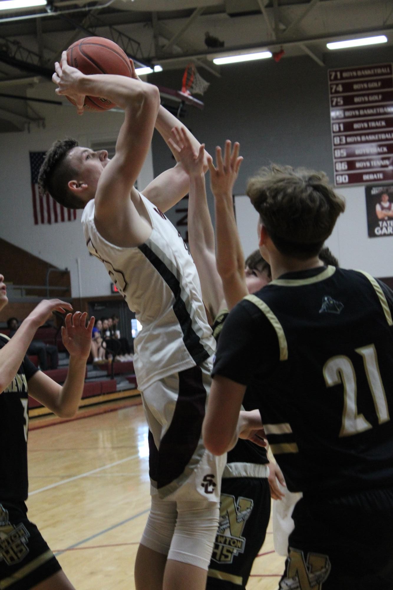 Freshman Basketball vs. Newton 2/25 Photo Gallery
