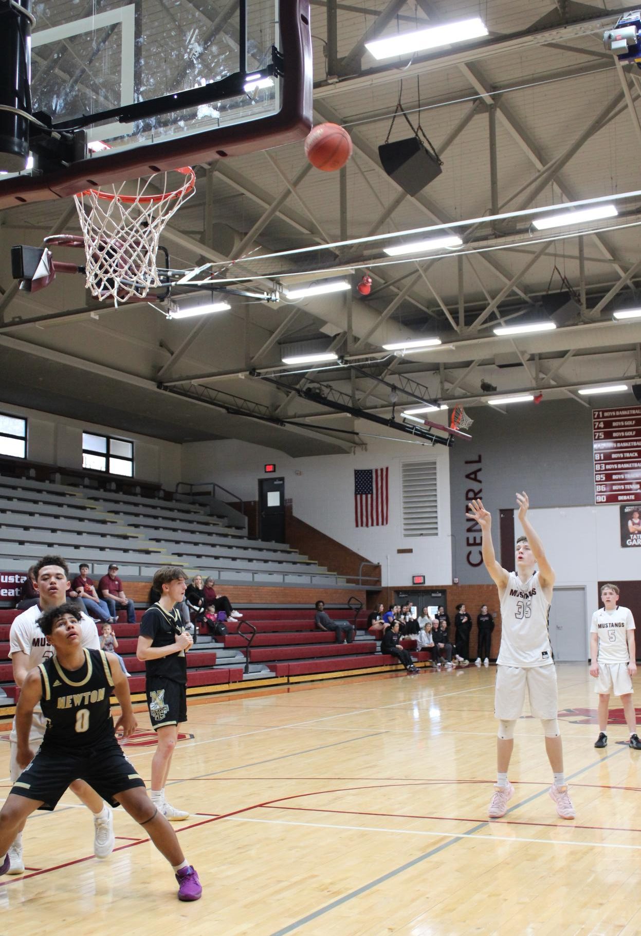 Freshman Basketball vs. Newton 2/25 Photo Gallery