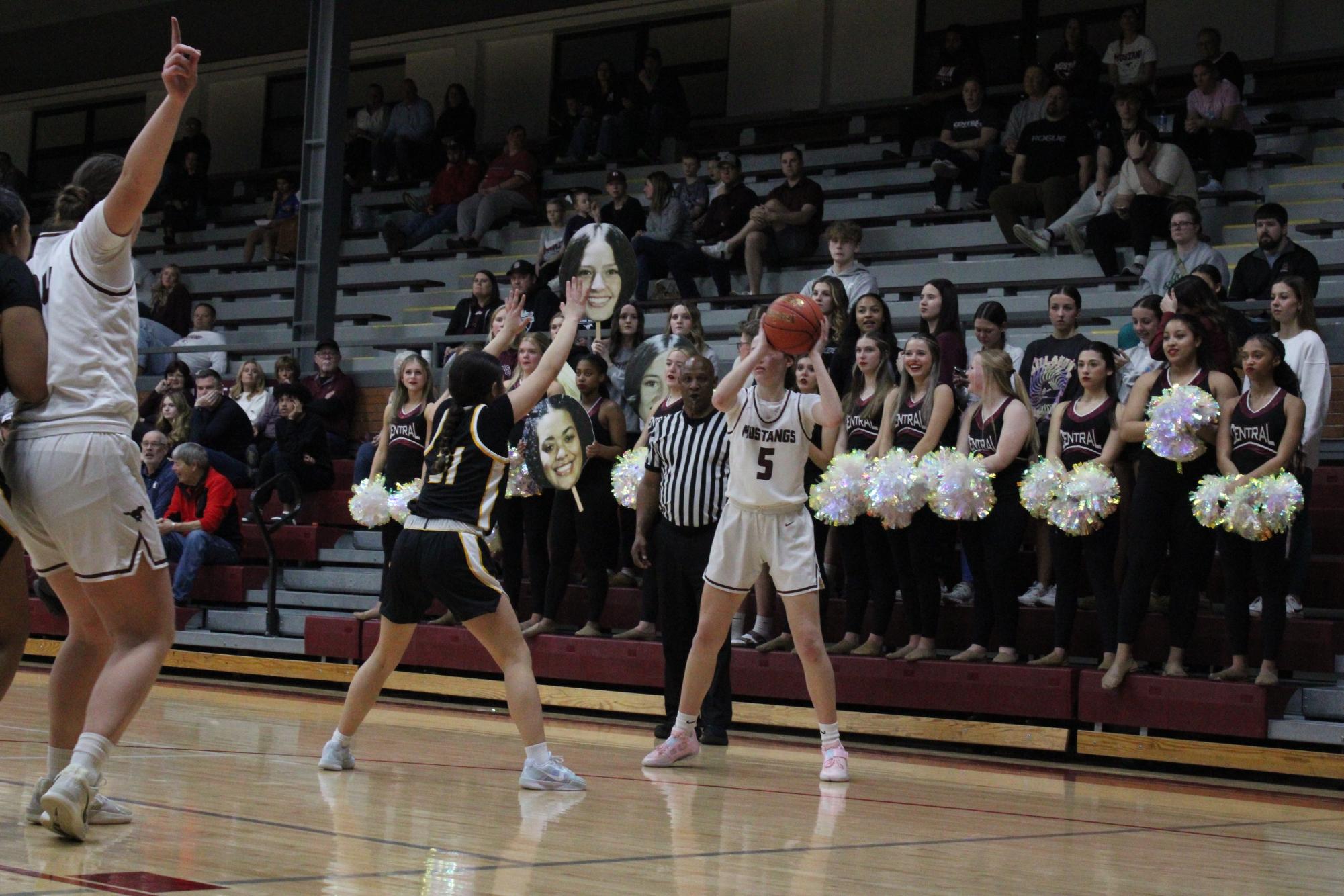 Varsity Girls Basketball vs. Newton 2/25 Photo Gallery