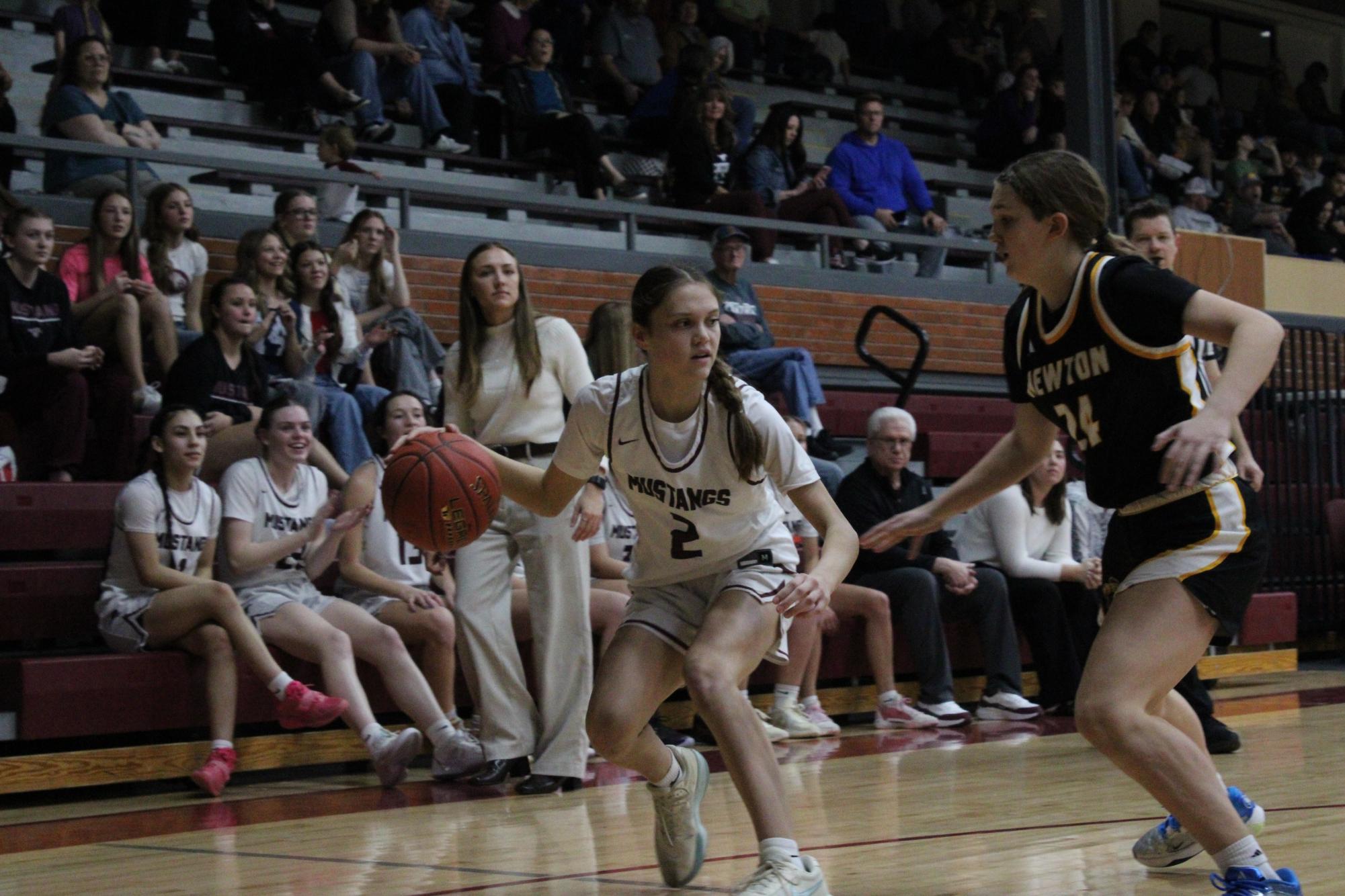 Varsity Girls Basketball vs. Newton 2/25 Photo Gallery