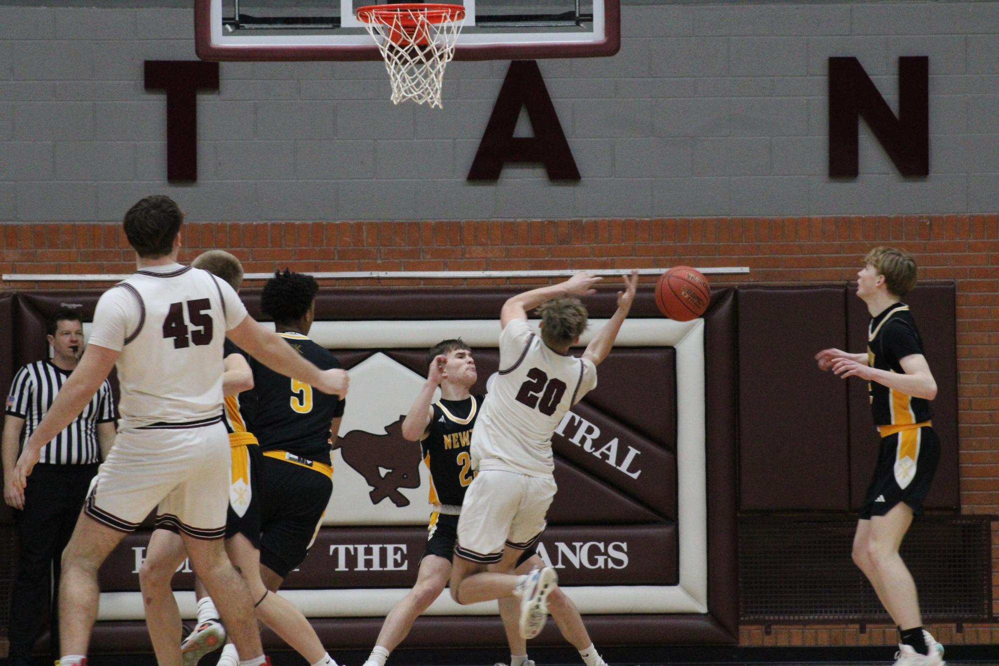 Varsity Boys Basketball vs. Newton 2/25 Photo Gallery