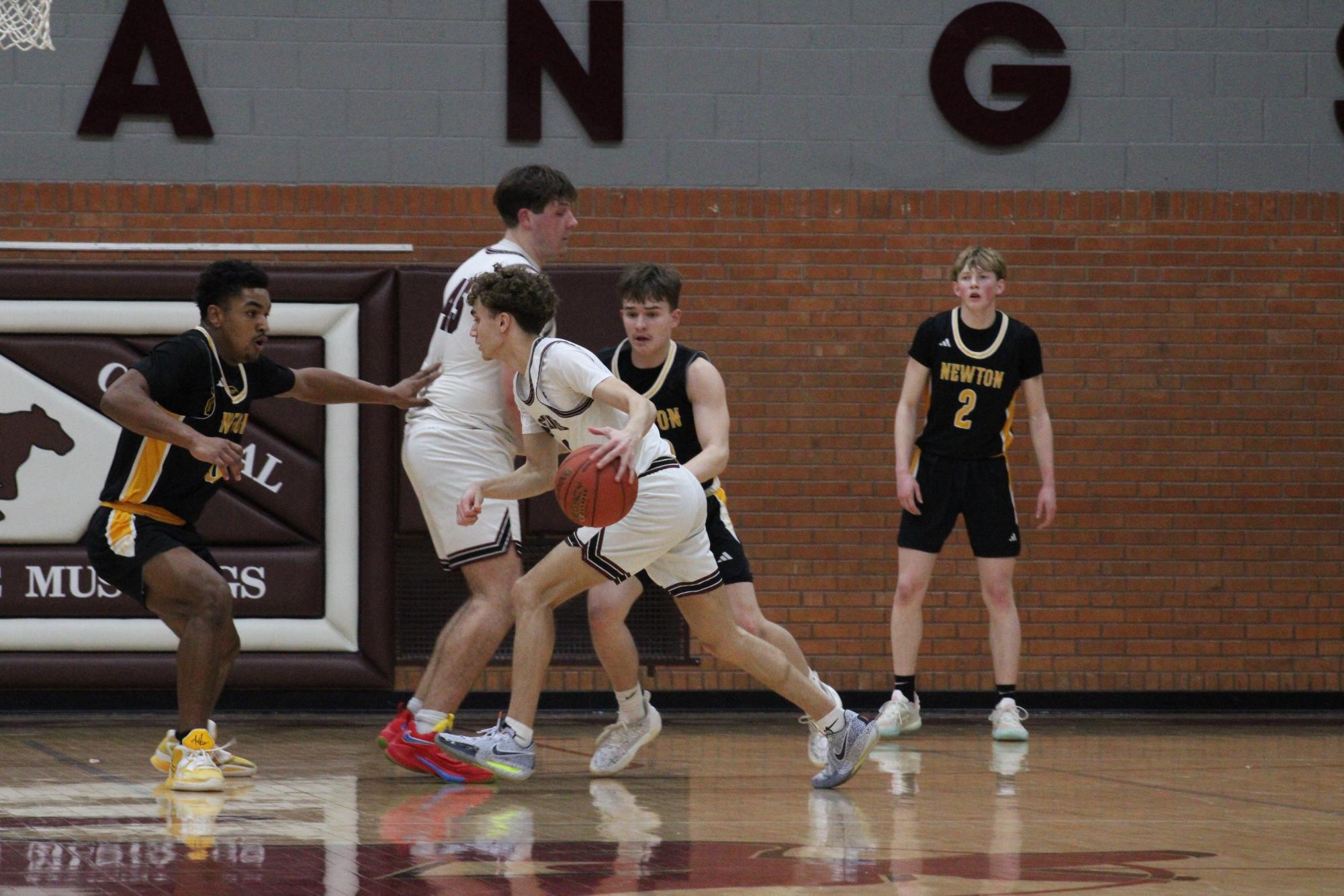 Varsity Boys Basketball vs. Newton 2/25 Photo Gallery