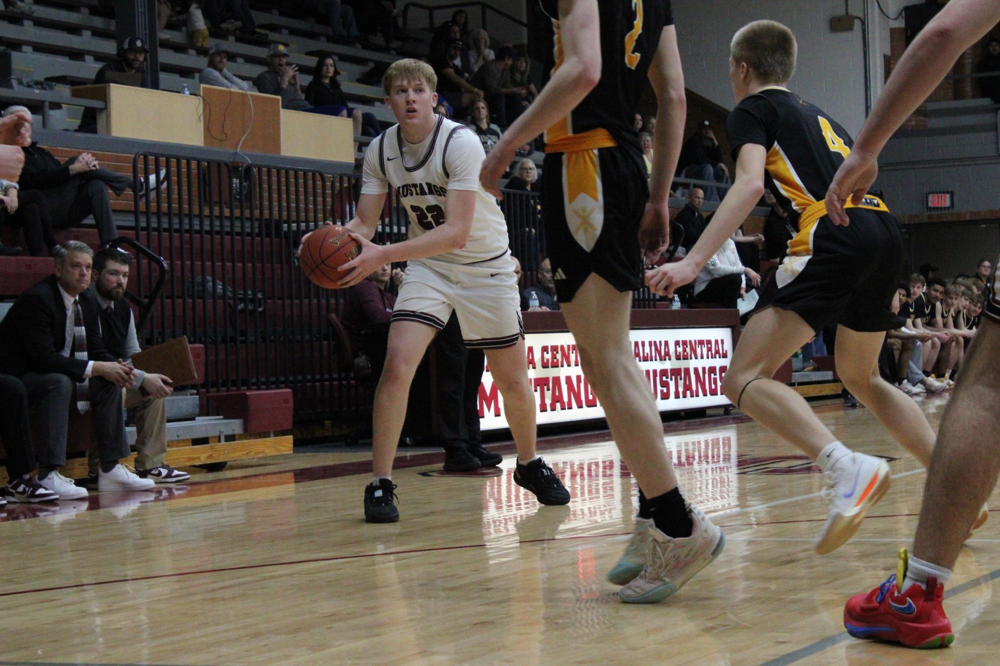 Varsity Boys Basketball vs. Newton 2/25 Photo Gallery