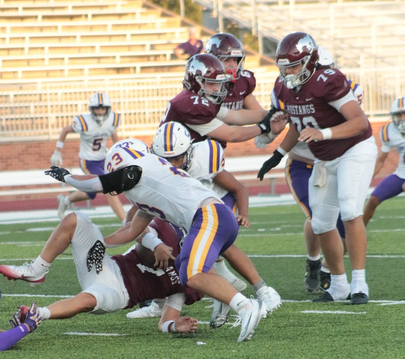 Varsity Football vs. Arkansas City 9/12 Photo Gallery
