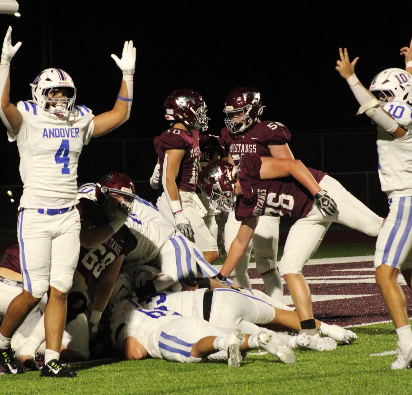 Varsity Football vs. Andover 10/16 Photo Gallery