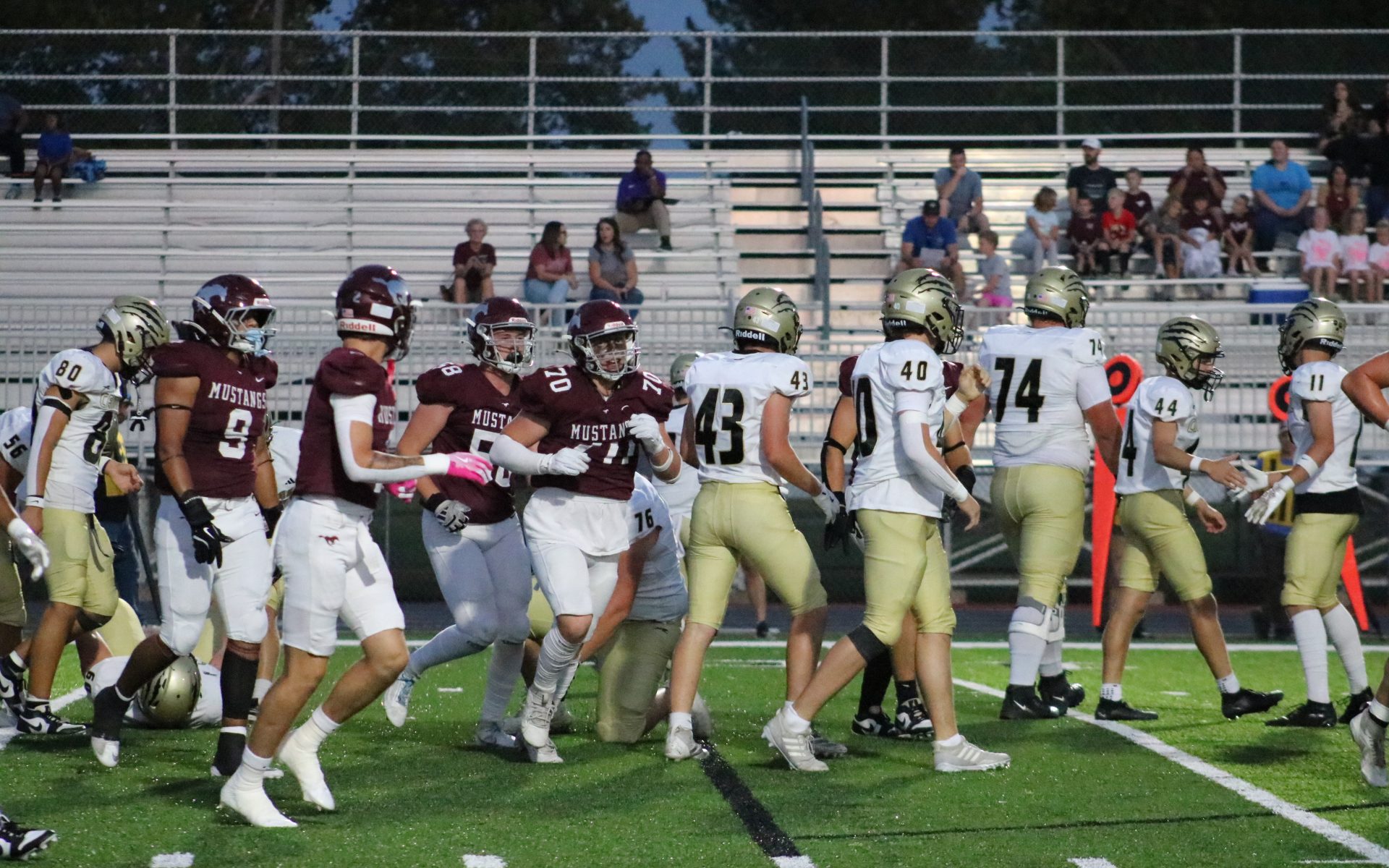 Varsity Football vs. Andover Central 10/10 Photo Gallery