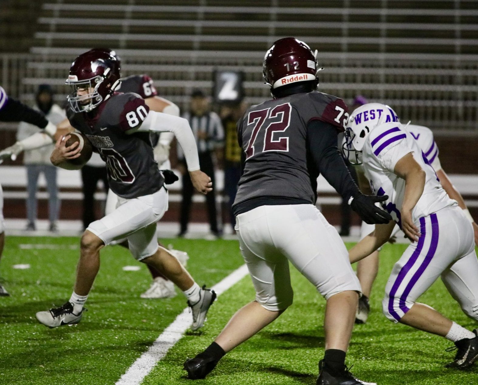 Varsity Football vs. Topeka West 10/31 Photo Gallery
