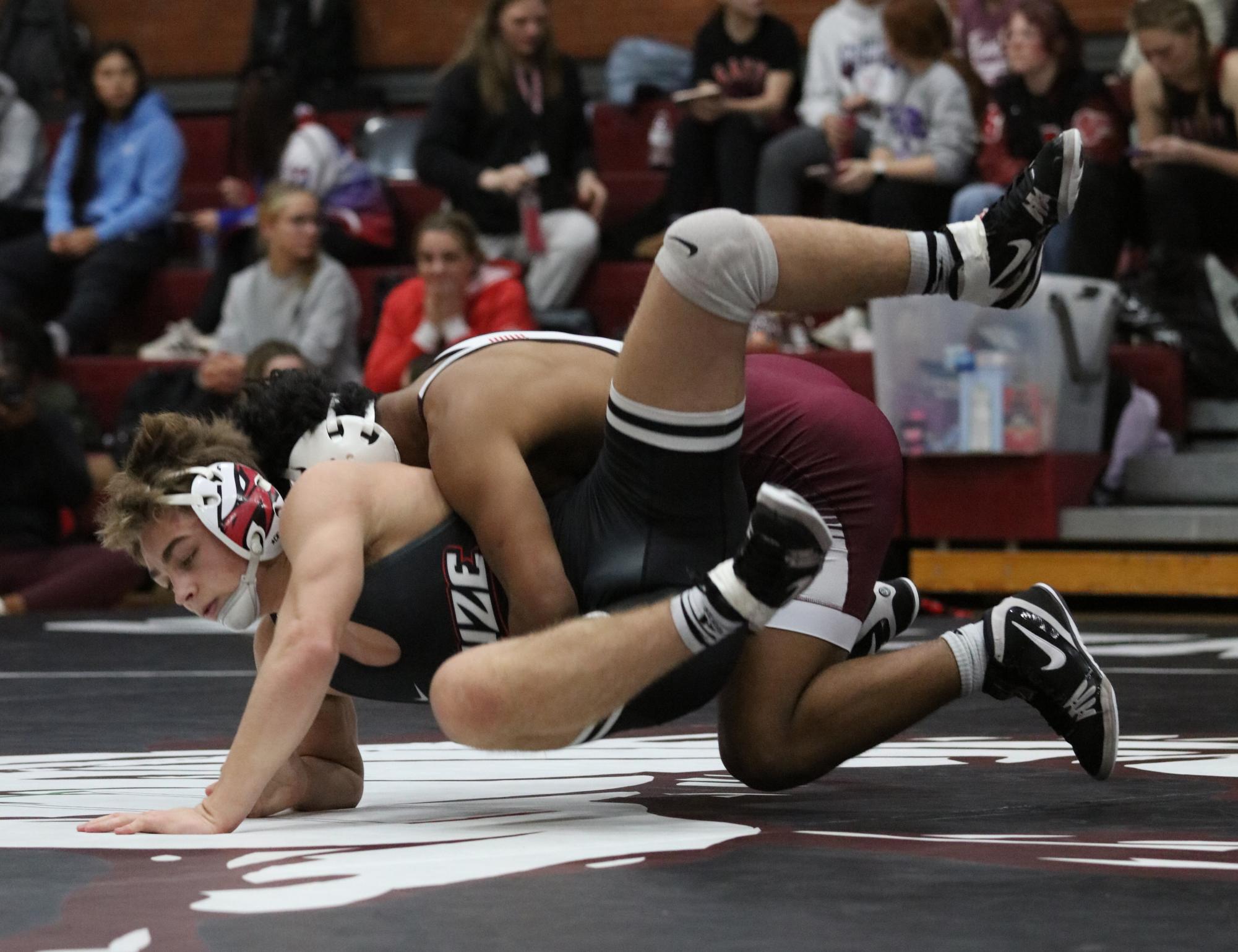 Boys Wrestling Dual vs. Maize 12/4 Photo Gallery