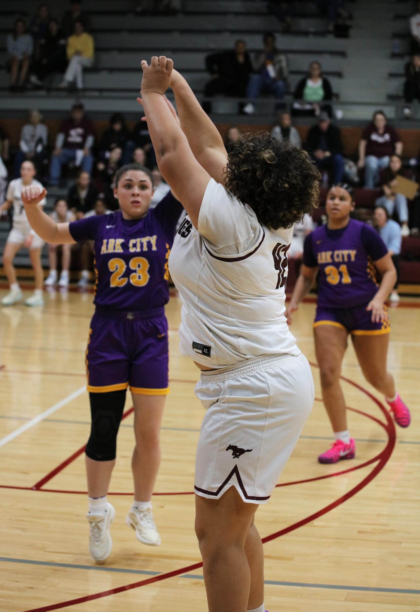 Varsity Girls Basketball vs. Ark City 1/13 Photo Gallery