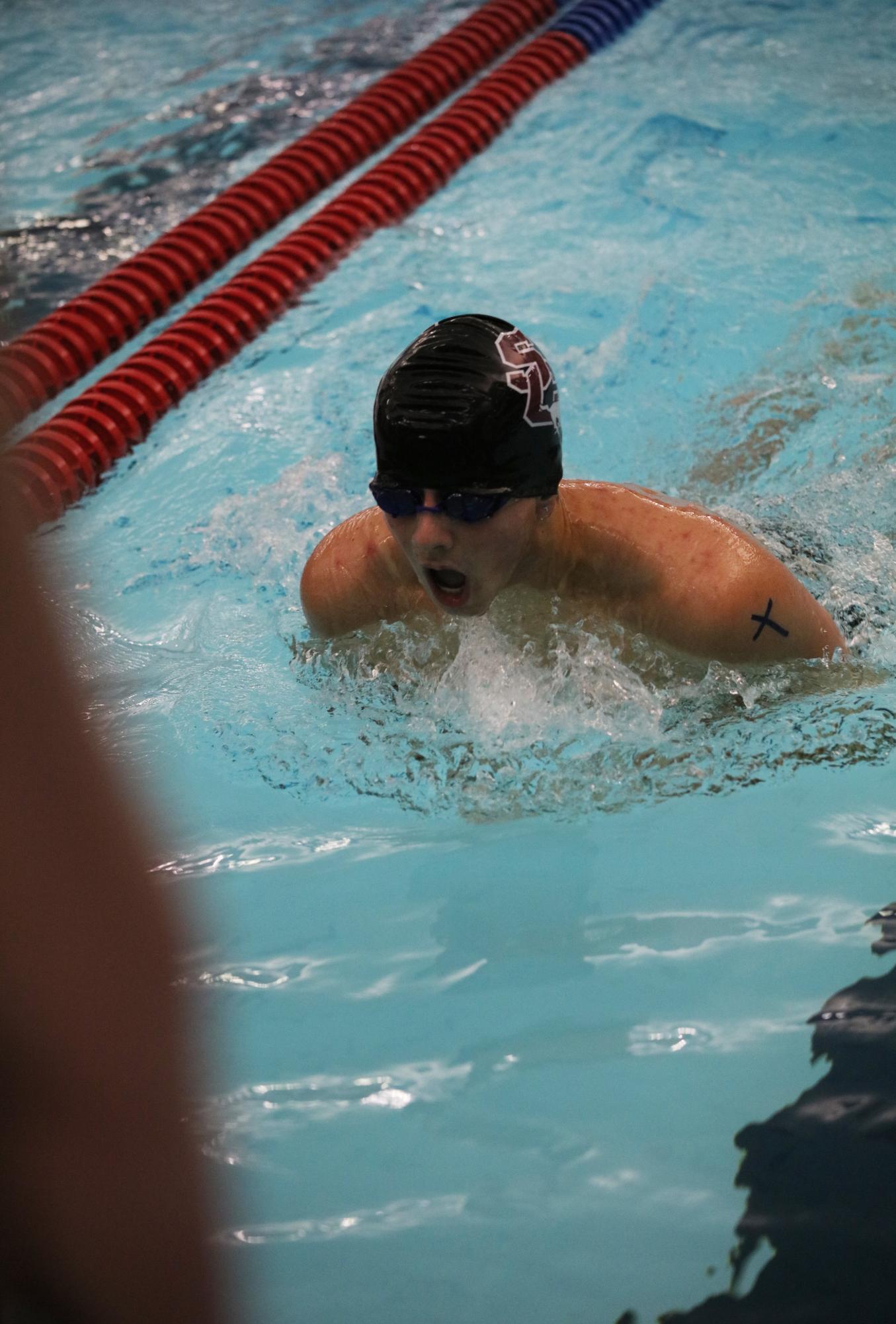 Boys Swimming @ Salina South 1/15 Photo Gallery