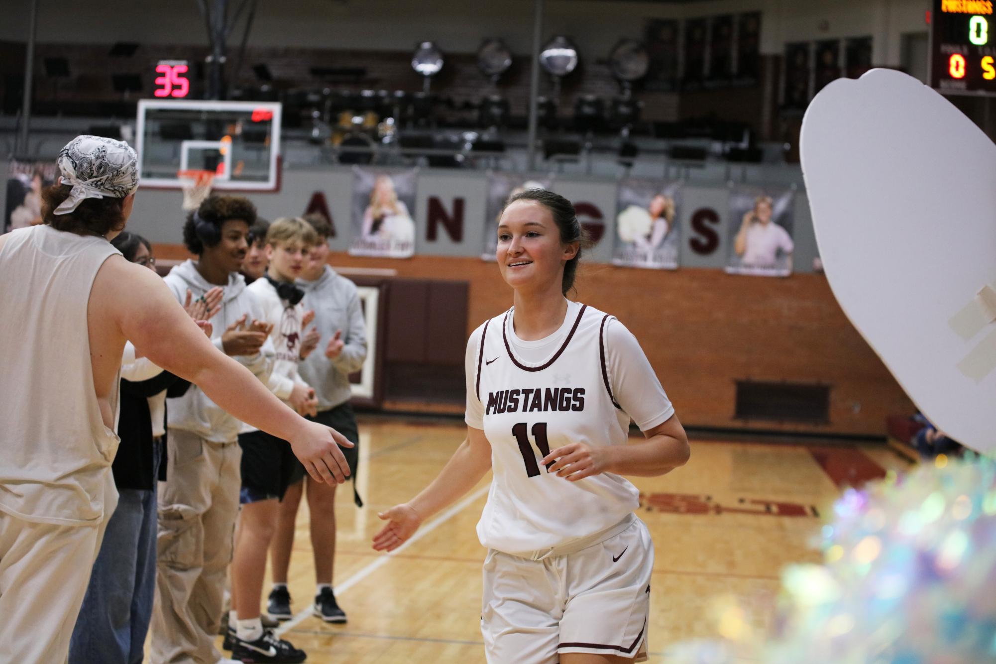 Varsity Girls Basketball vs. Eisenhower 1/16 (Winter Formal Court) Photo Gallery