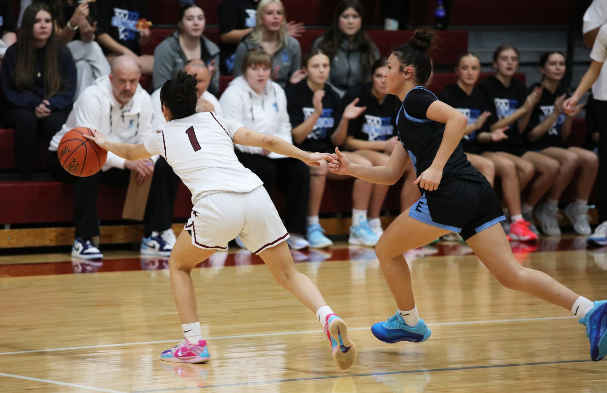 Varsity Girls Basketball vs. Eisenhower 1/16 (Winter Formal Court) Photo Gallery