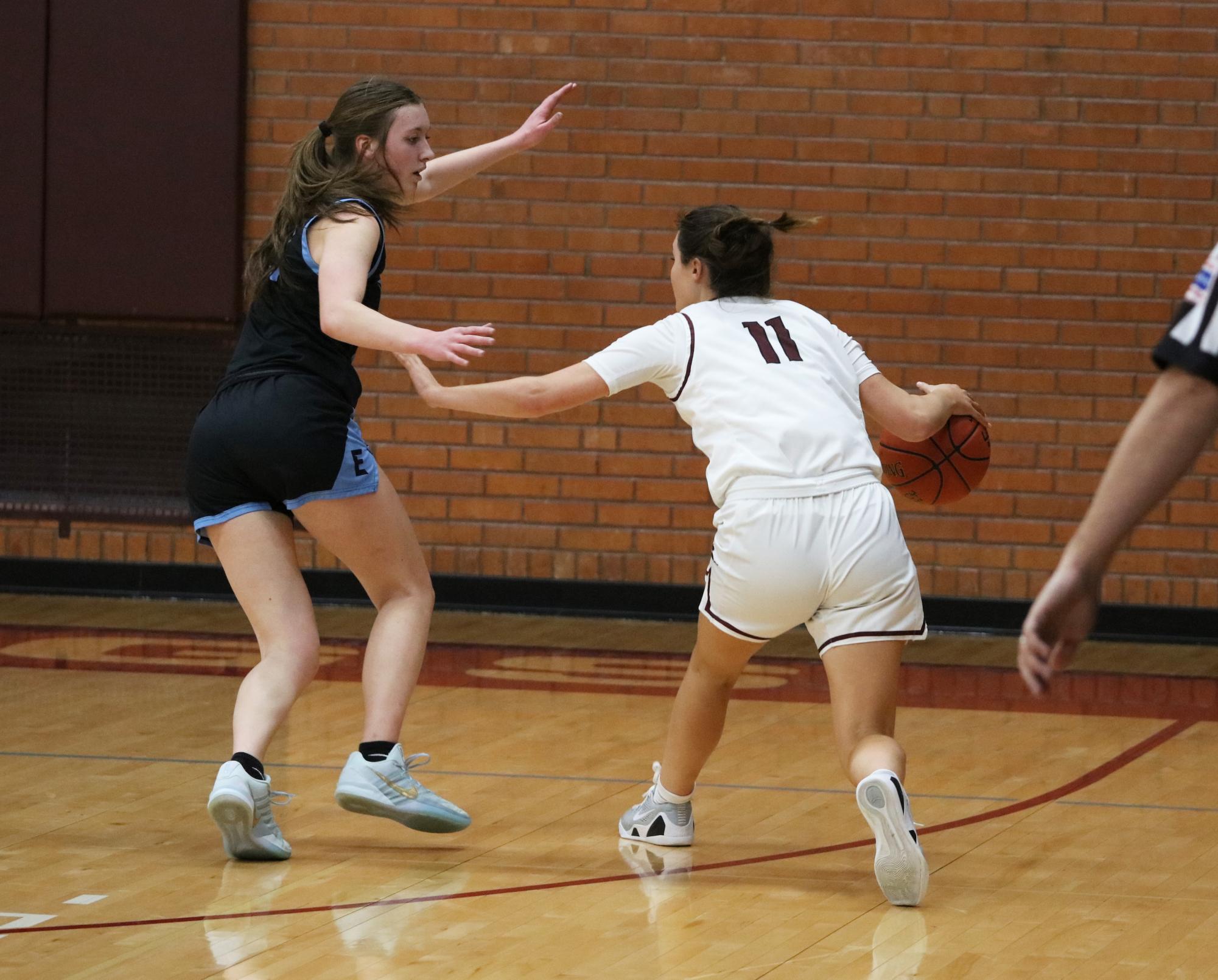 Varsity Girls Basketball vs. Eisenhower 1/16 (Winter Formal Court) Photo Gallery