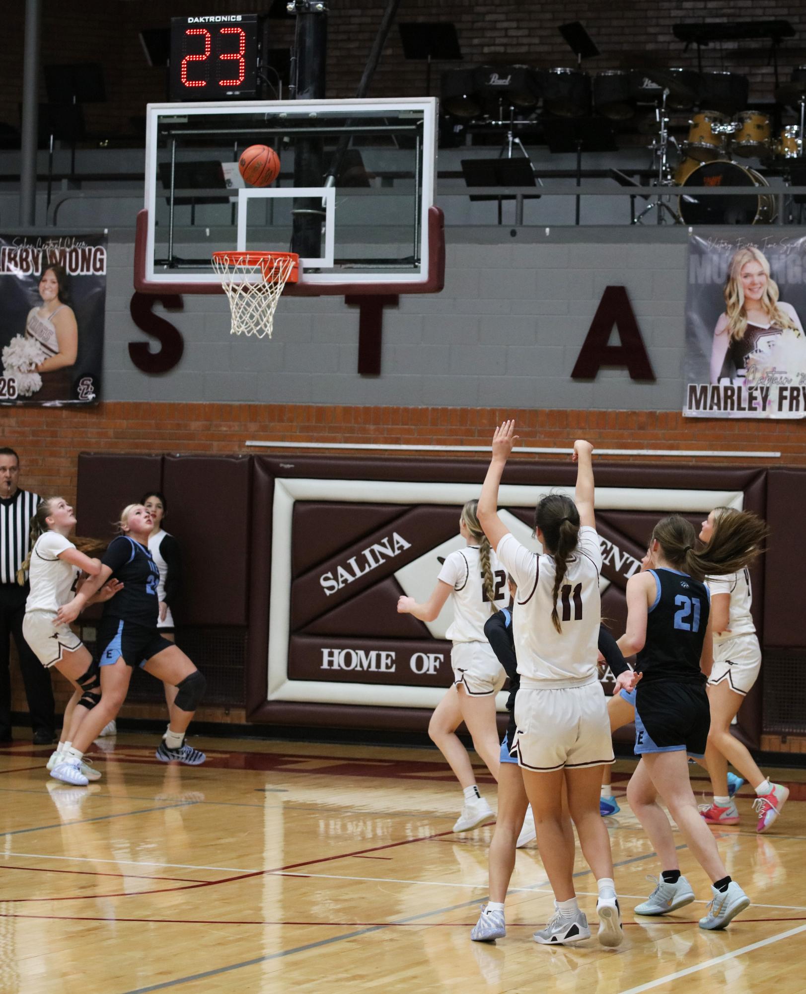 Varsity Girls Basketball vs. Eisenhower 1/16 (Winter Formal Court) Photo Gallery