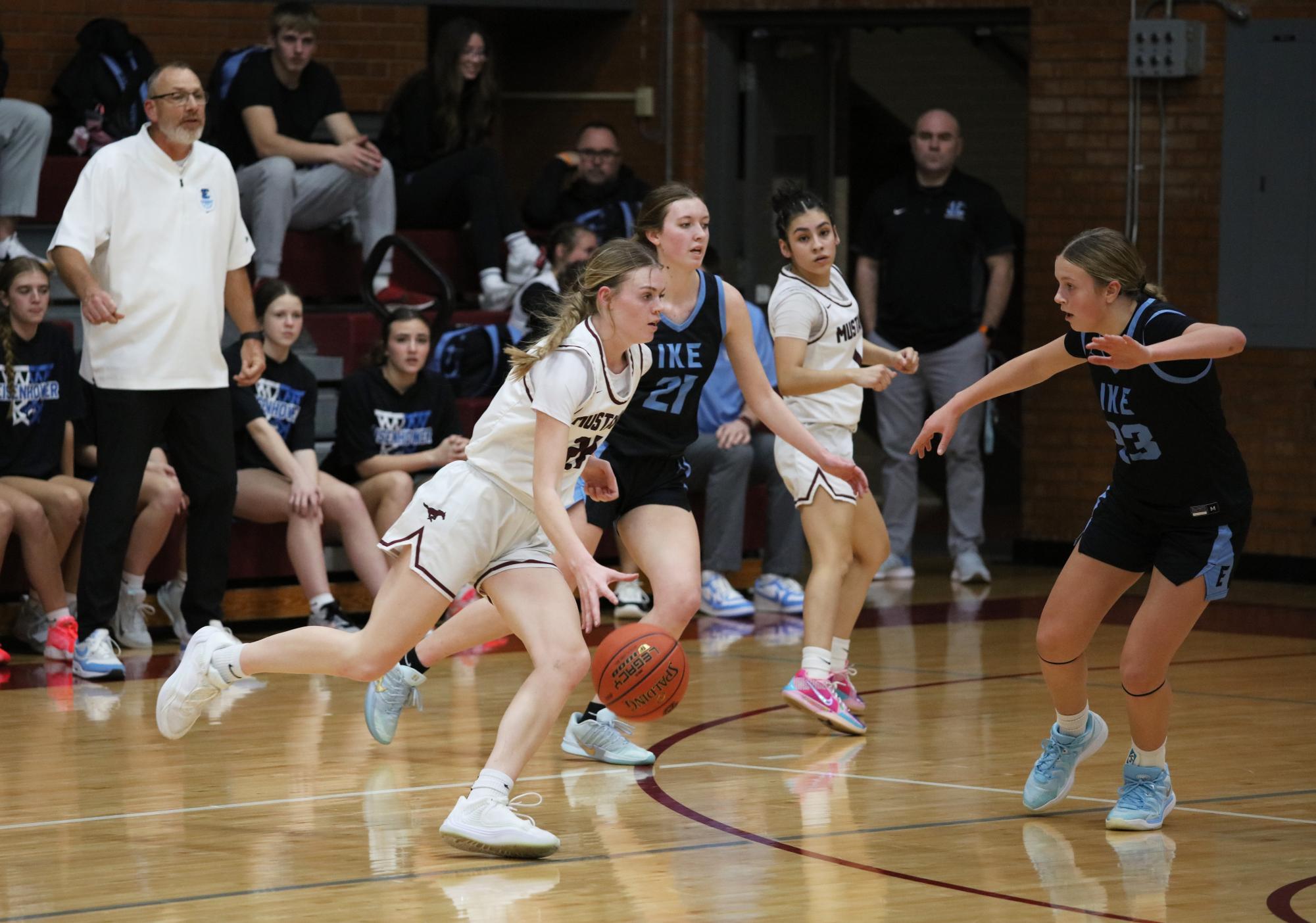 Varsity Girls Basketball vs. Eisenhower 1/16 (Winter Formal Court) Photo Gallery