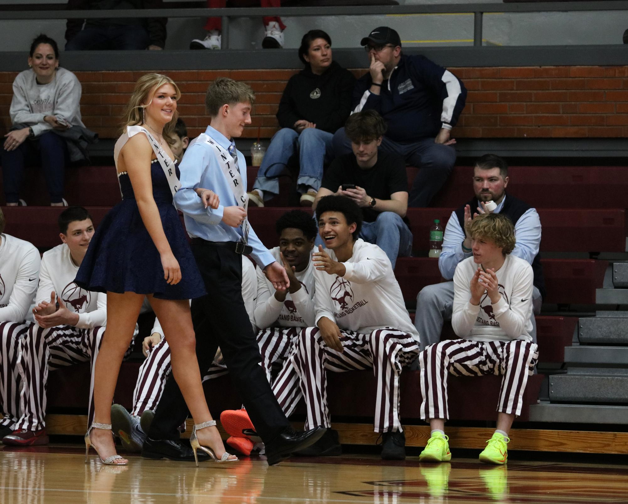 Varsity Girls Basketball vs. Eisenhower 1/16 (Winter Formal Court) Photo Gallery