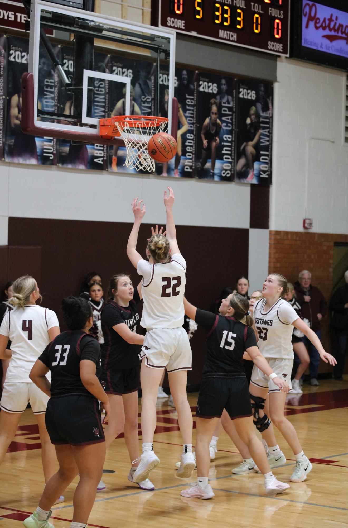 Varsity Girls Basketball vs. Buhler (SIT) Photo Gallery