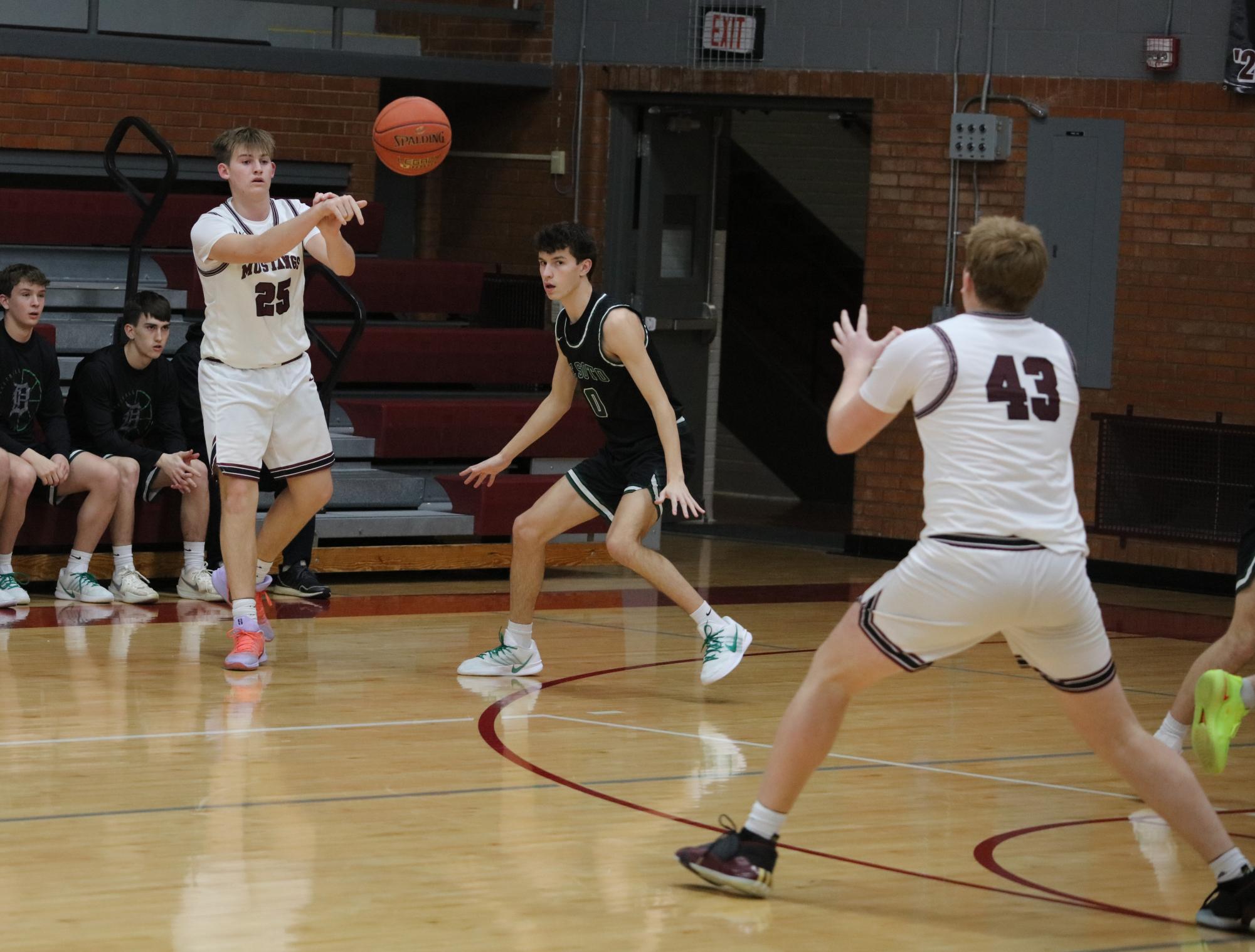 Varsity Boys Basketball vs. De Soto 1/22 (SIT) Photo Gallery