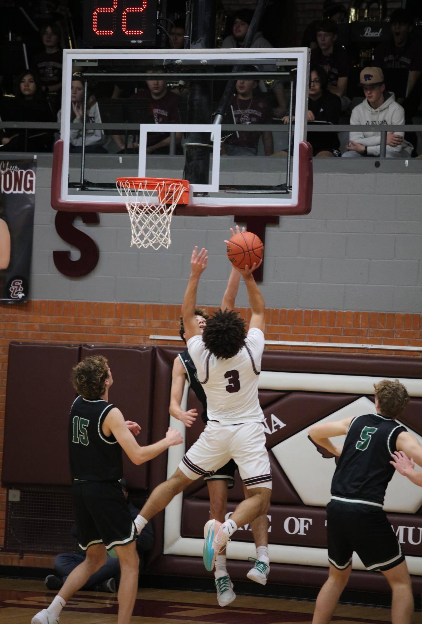 Varsity Boys Basketball vs. De Soto 1/22 (SIT) Photo Gallery