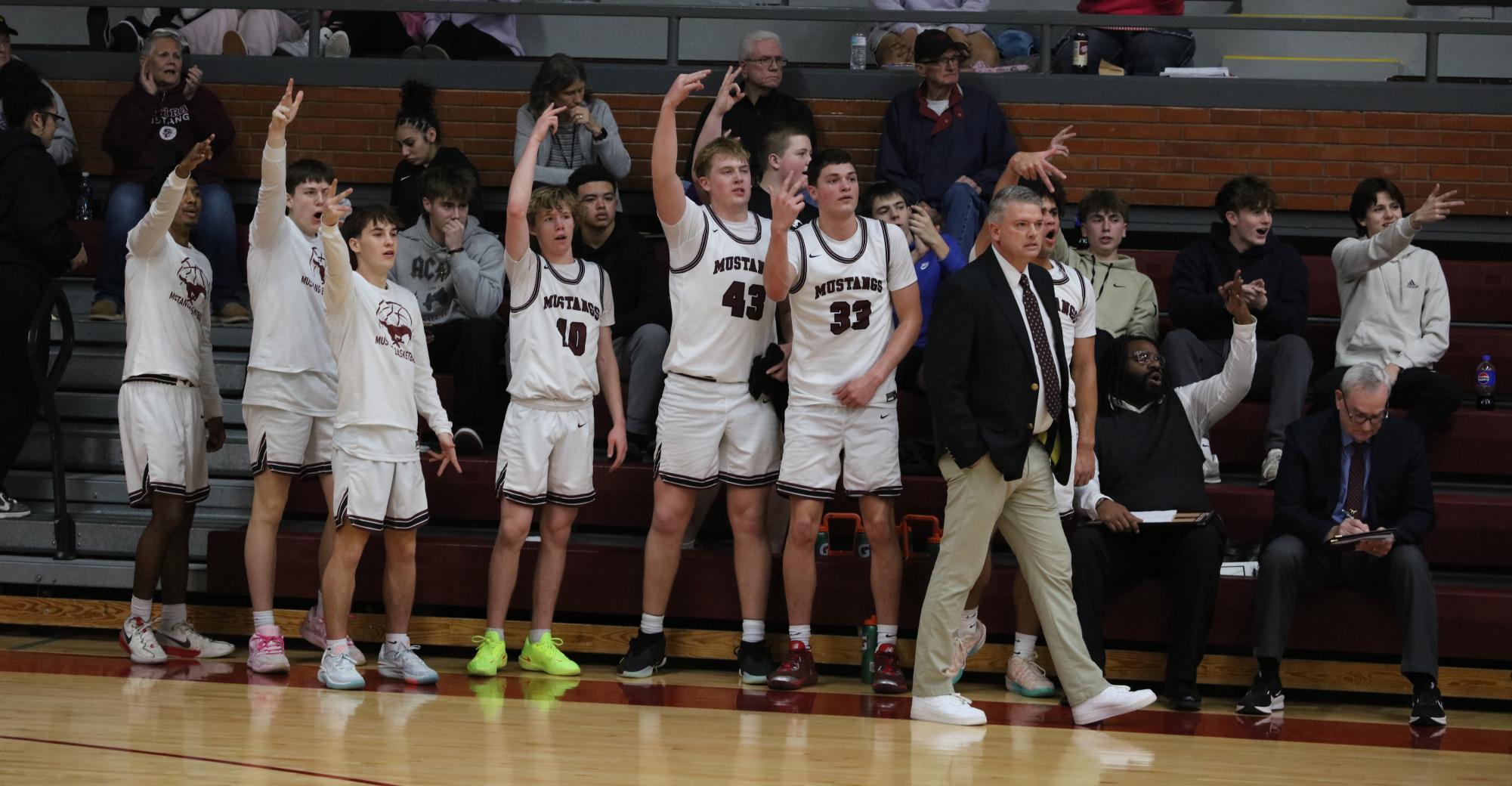 Varsity Boys Basketball vs. De Soto 1/22 (SIT) Photo Gallery